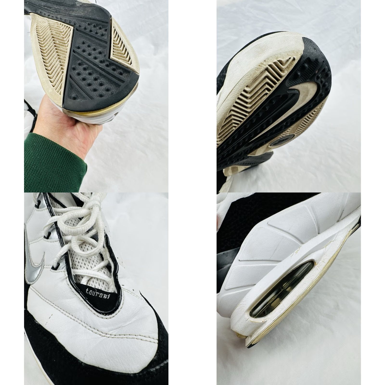 Nike VINTAGE Nike Air Max DT Diana Taurasi 2005 White Black Womens Sz 12 Read Size US 12 / IT 42 - 9 Thumbnail