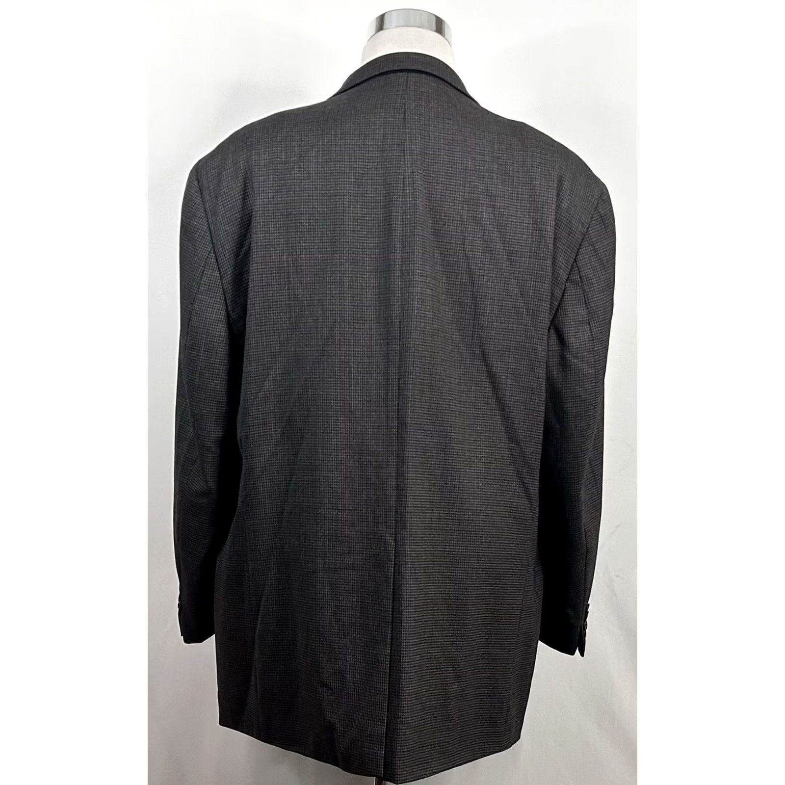 Ralph Lauren Ralph Lauren LRL 50L Sport Coat 100% Wool Houndstooth Two Button Lined Vented Men Reg Wool Sport Coat Size US XS / EU 42 / 0 - 6 Thumbnail