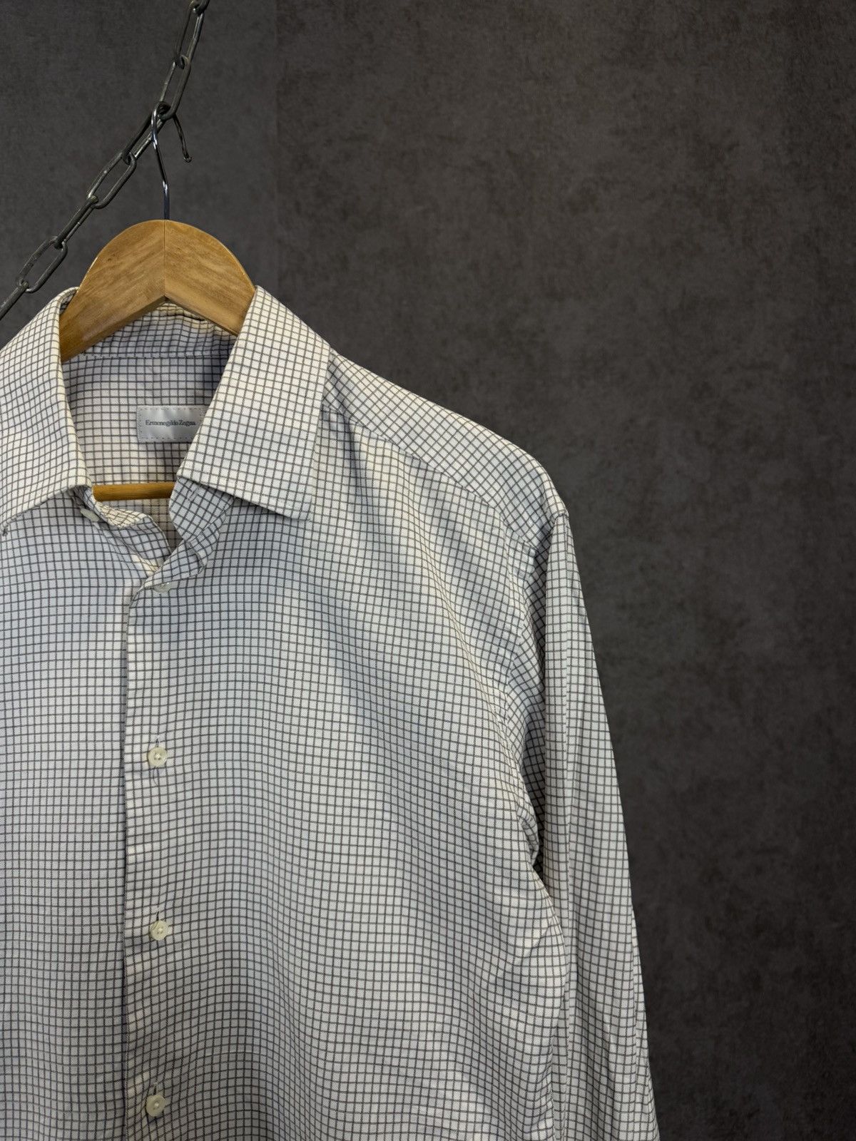 Ermenegildo Zegna Ermenegildo Zegna luxury designer shirt Size US S / EU 44-46 / 1 - 2 Thumbnail