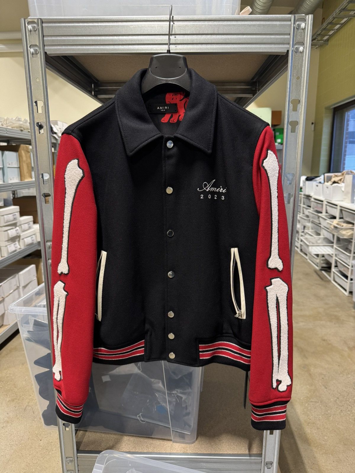 Amiri Amiri Bones Varsity Lunar Year Jacket NEW 2000$ Size US L / EU 52-54 / 3 - 1 Thumbnail