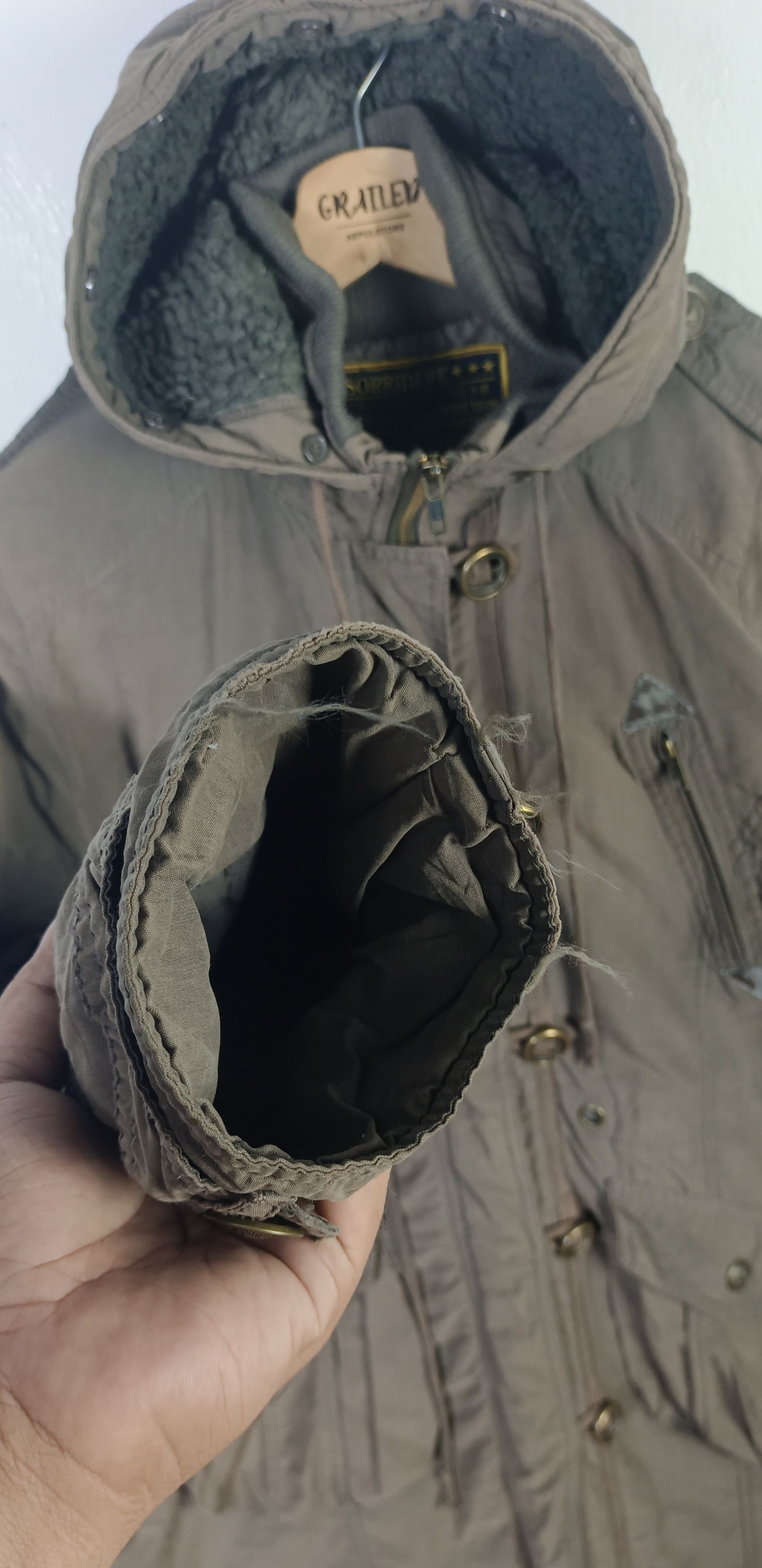 If Six Was Nine × Japanese Brand × Le Grande Bleu (L.G.B.) 🇯🇵Sorridere Military"Sixty Five Spirit" Parka Multi Pocket Size US L / EU 52-54 / 3 - 10 Thumbnail