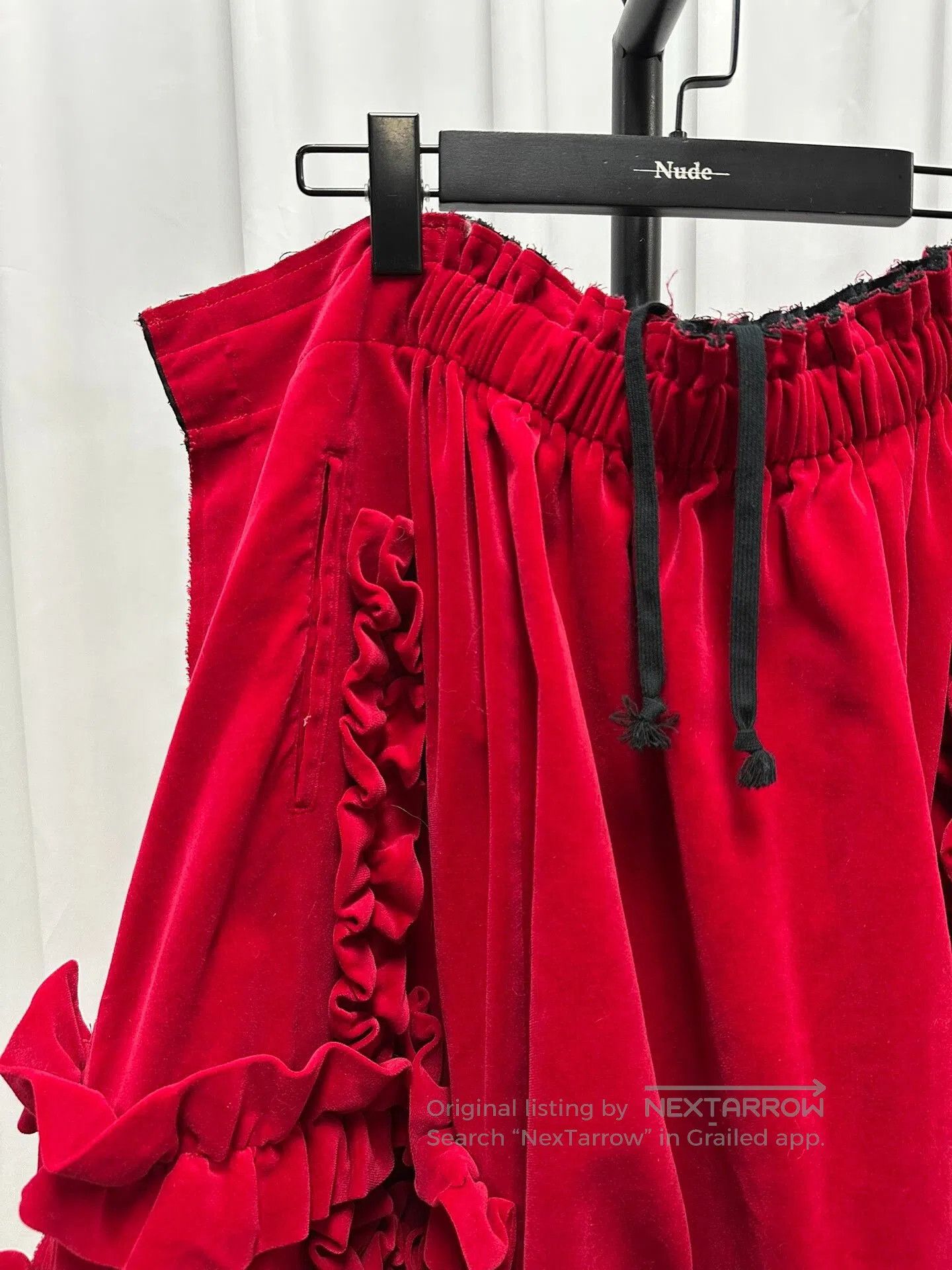 Comme des Garcons Comme des Garcons Velvet Cake Skirt. Size 24" / US 00 / IT 34 - 2 Thumbnail