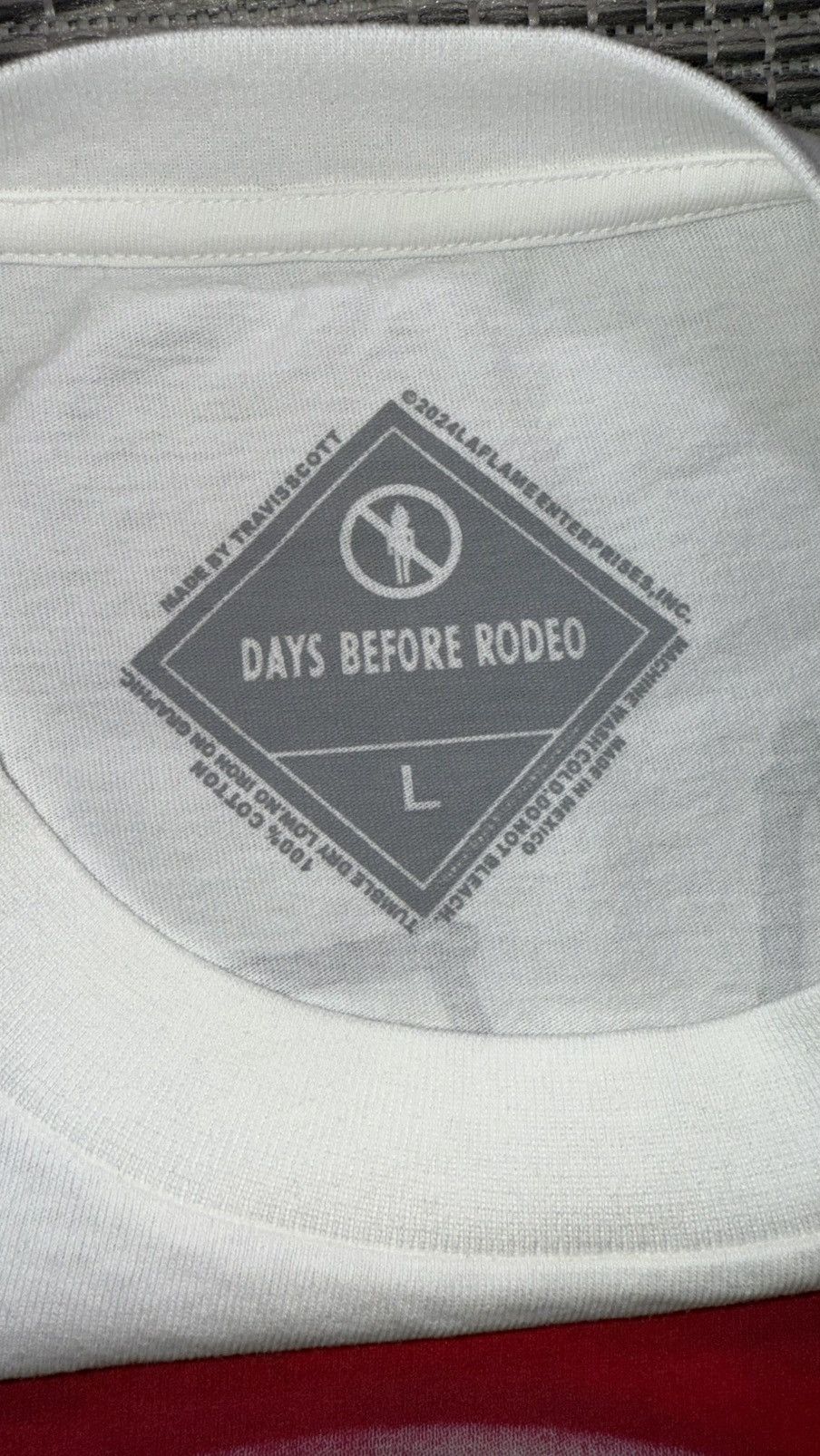 Sp5der Sp5der x Travis Scott Rodeo Tee Size US L / EU 52-54 / 3 - 2 Thumbnail
