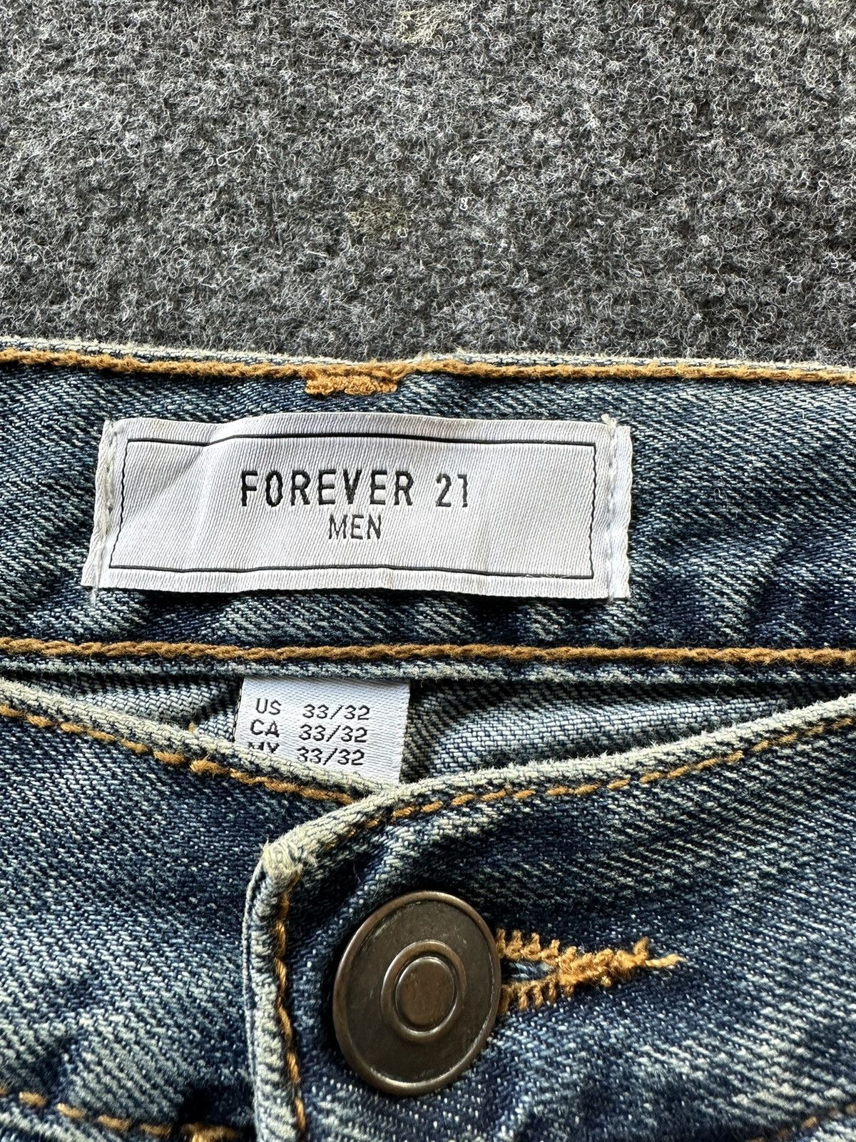 Forever 21 Forever 21 Patchwork Slim Distressed Denim D115 Size US 33 - 9 Thumbnail