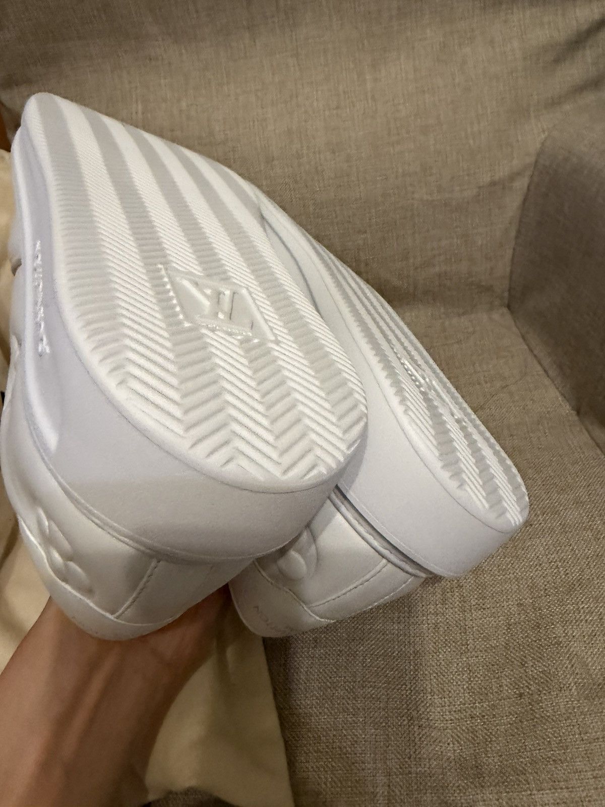 Louis Vuitton Louis Vuitton beverly hills Slip on white Size US 9 / EU 42 - 4 Thumbnail