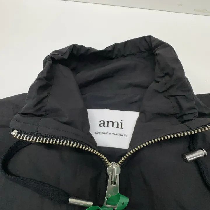 AMI AMI Black Short Jacket with Zip and Pockets -2507 Size US XS / EU 42 / 0 - 9 Thumbnail