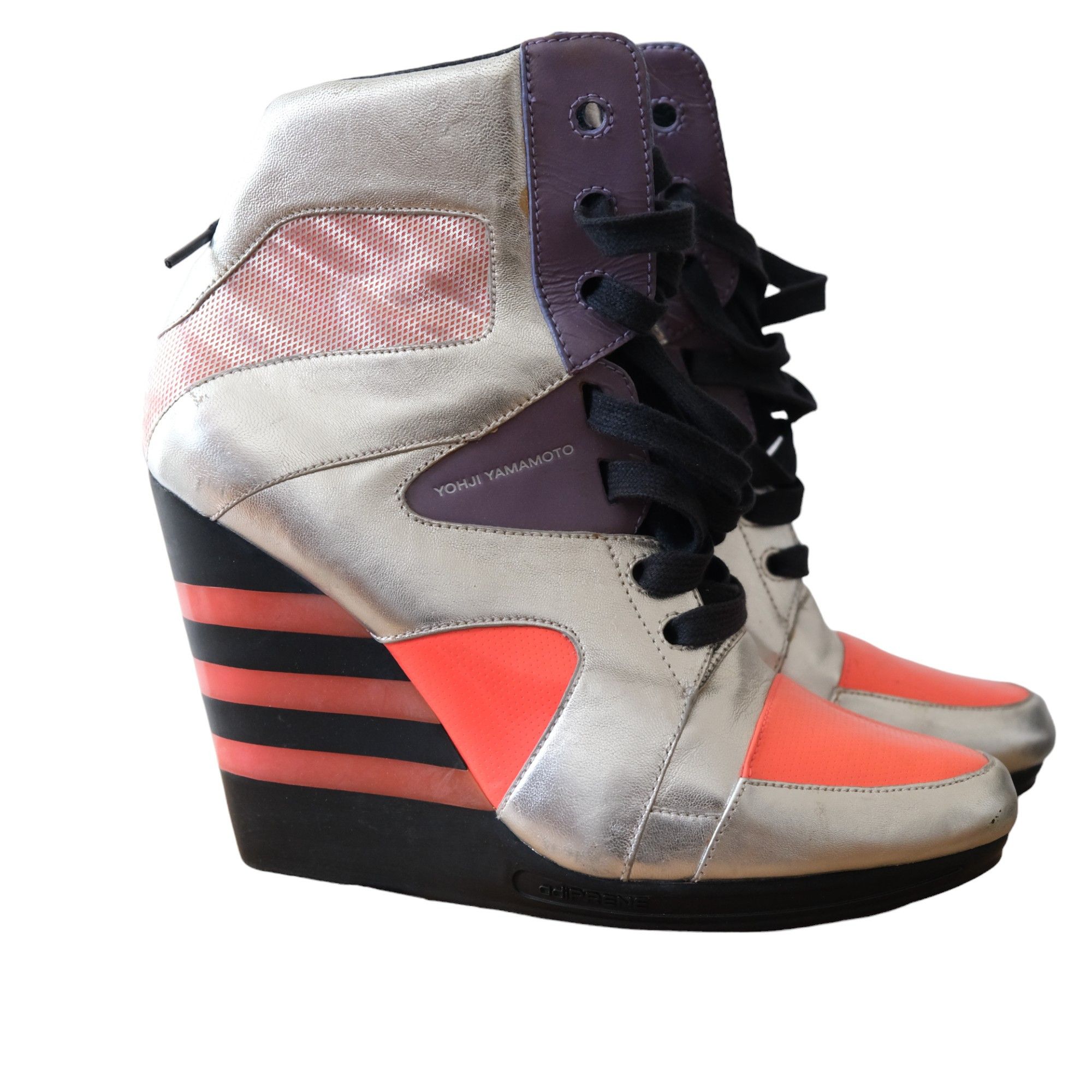 Adidas 2010 Collection Cushion Wedge Heels Size US 9 / IT 39 - 3 Thumbnail