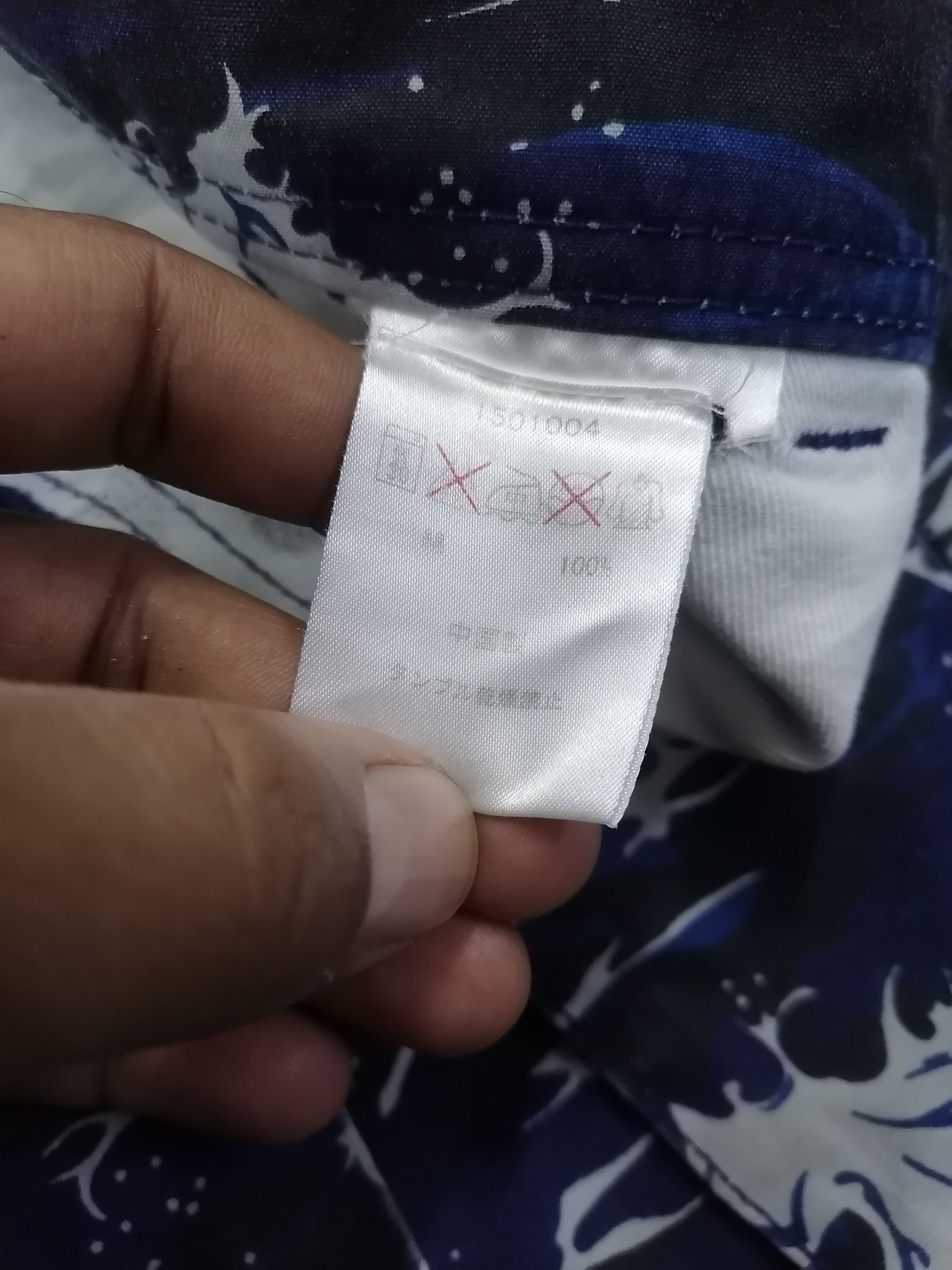 Barbour Barbour x White Mountaineering Cargo Short Wave Print Size US 31 - 9 Thumbnail