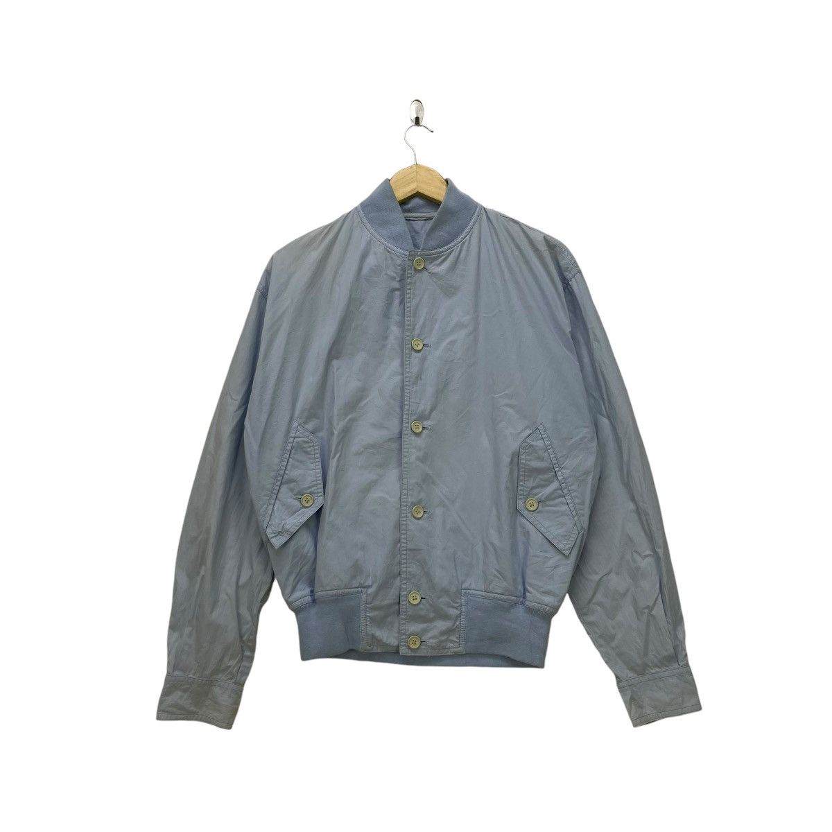 Formula 1 × Japanese Brand Vintage Alpha Cubic Racing Bomber Light Jacket Size US M / EU 48-50 / 2 - 2 Thumbnail