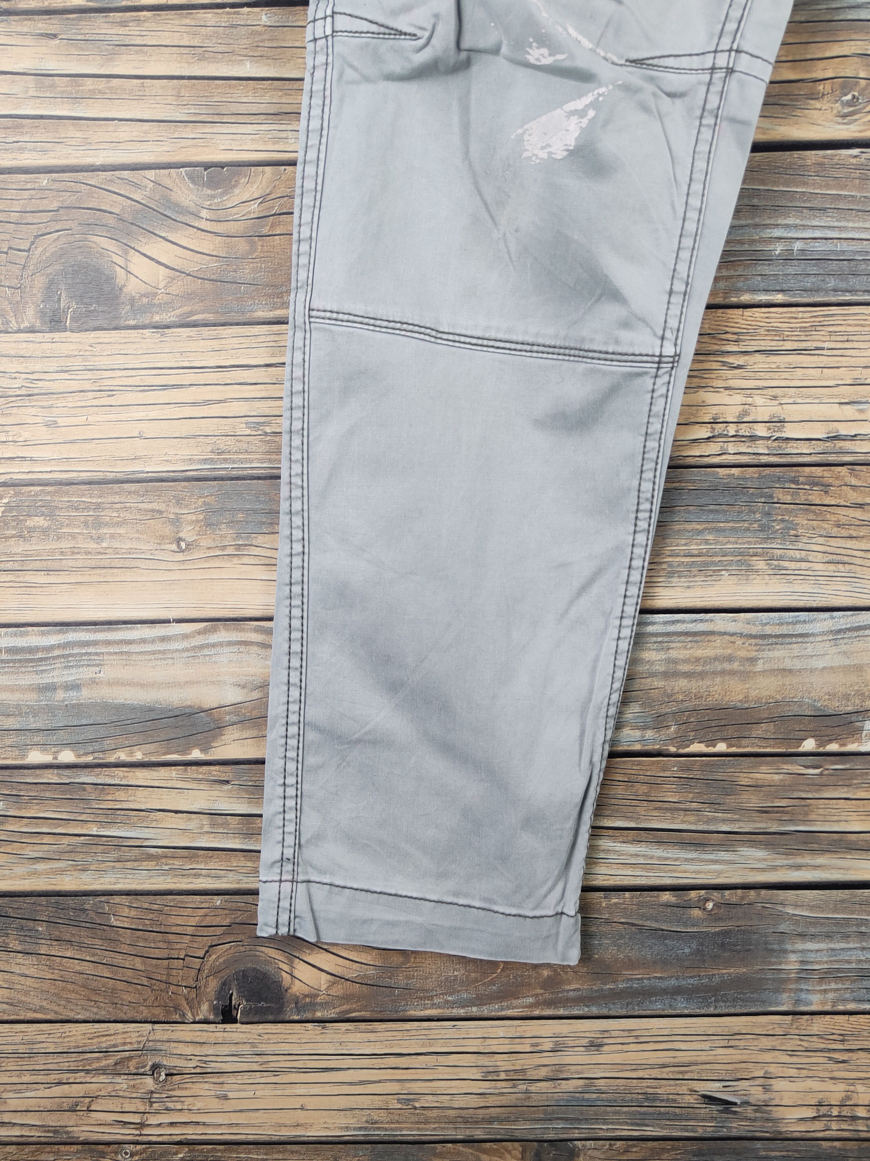 Japanese Brand DL I'z Frontier Soft Green Multipocket Cargo Pants #46-249T Size US 32 / EU 48 - 4 Thumbnail