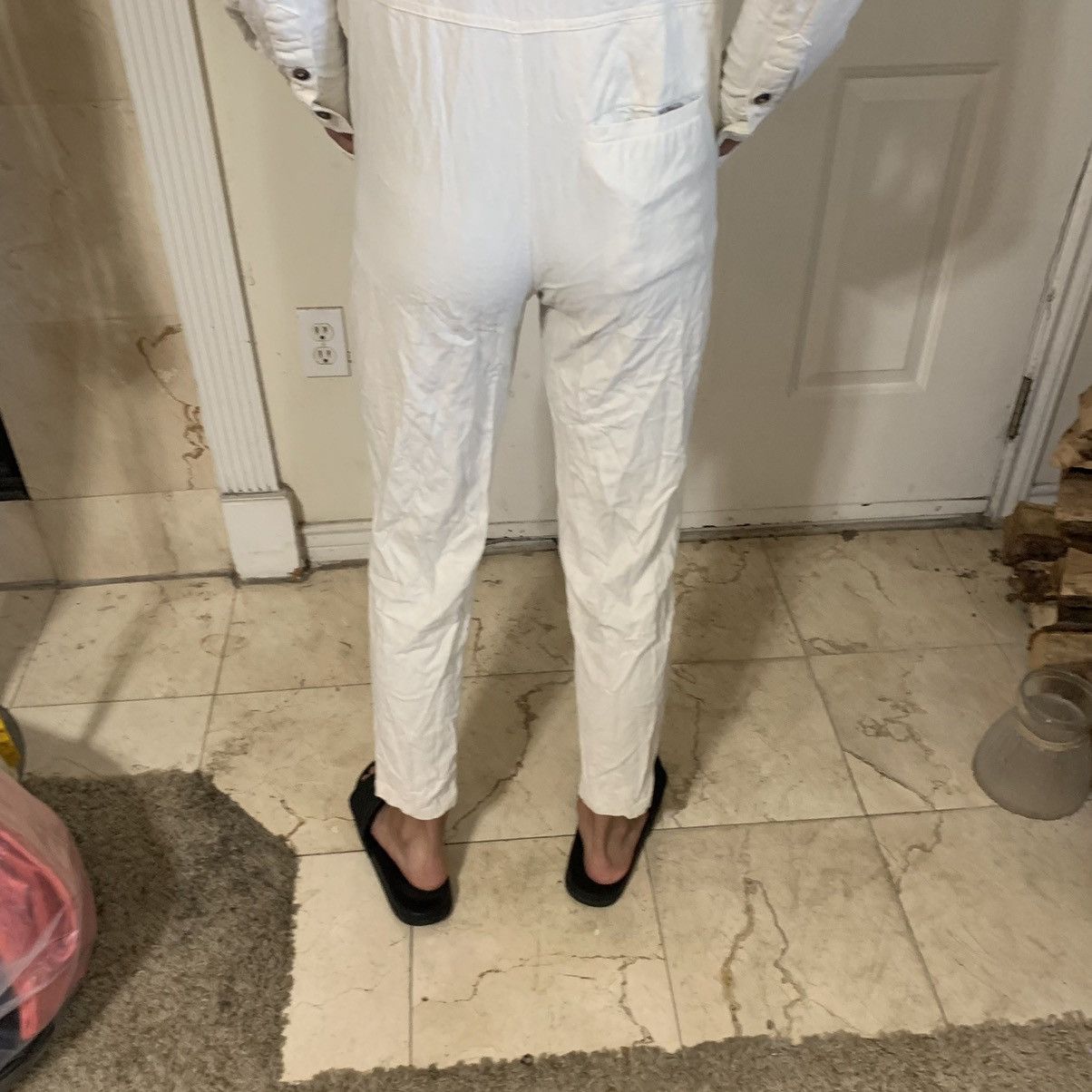 Billy Reid Raw silk Jumpsuit (XS) Size US 32 / EU 48 - 5 Thumbnail
