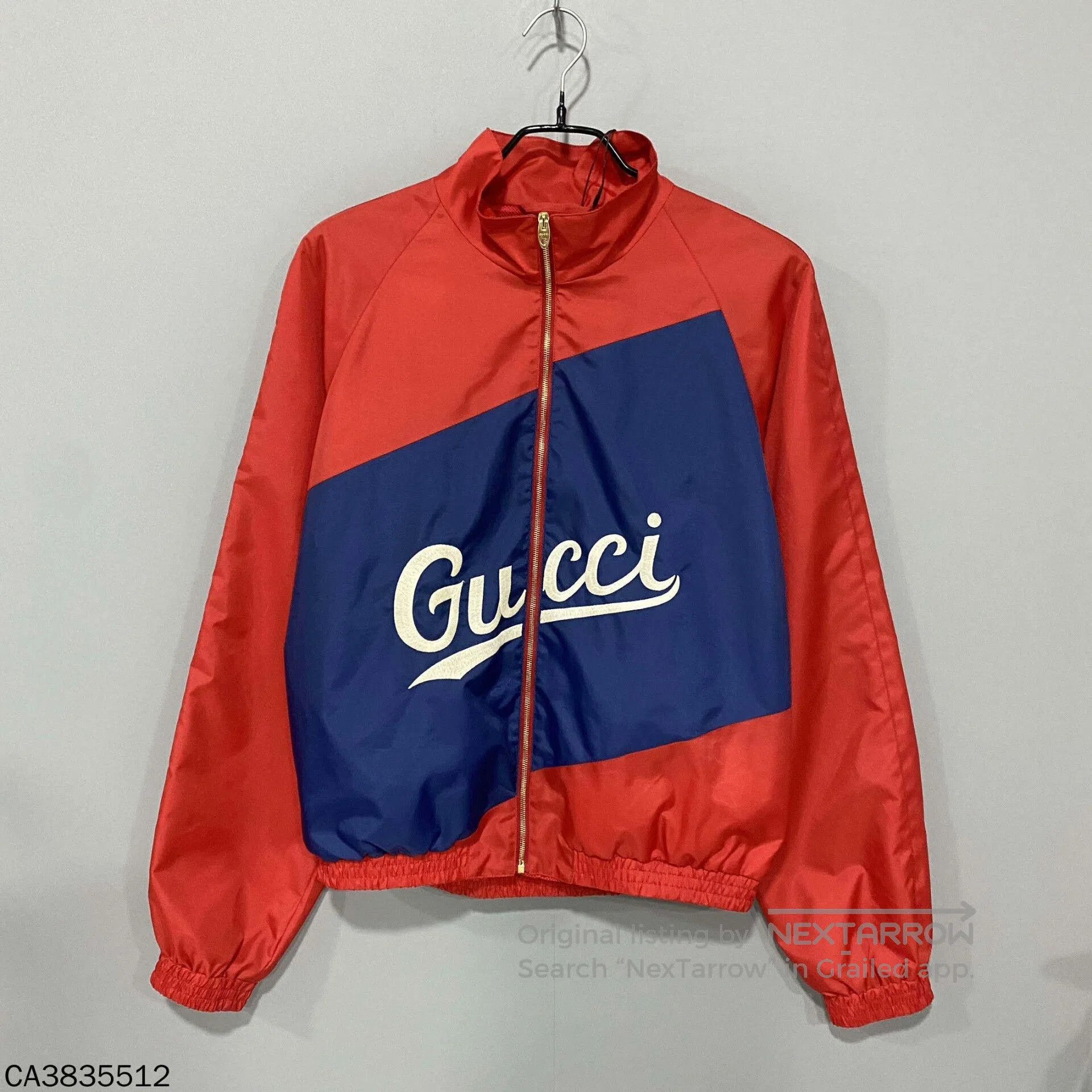 Gucci Gucci Red Blue Letter Logo Coat. Size US S / EU 44-46 / 1 - 1 Thumbnail
