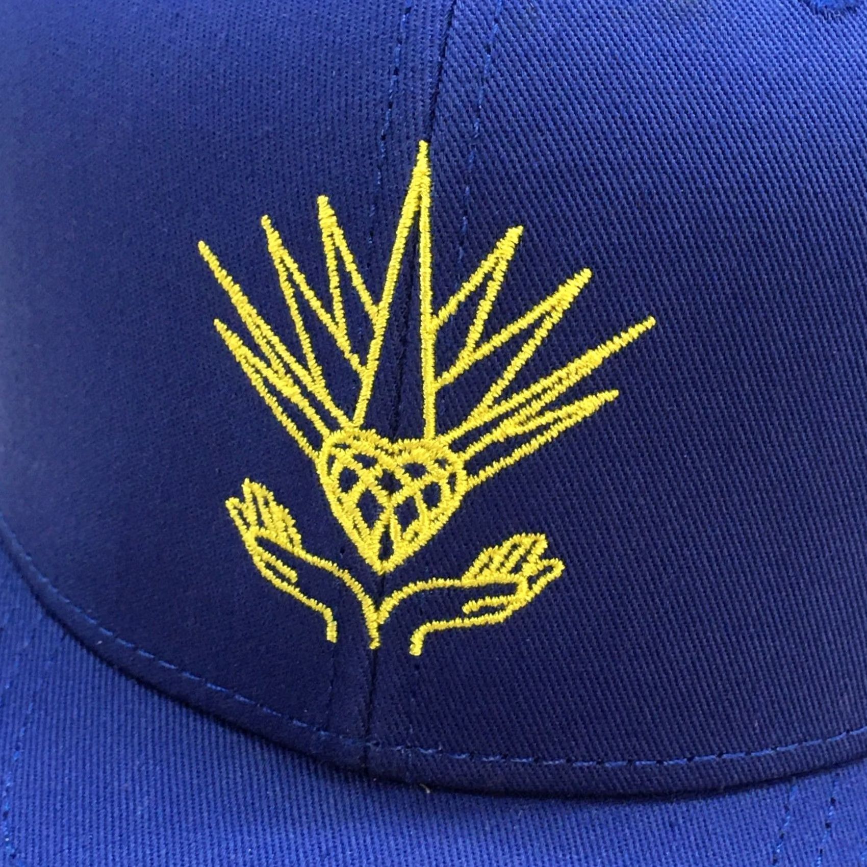 Vintage Otto Milagro Snapback Hat Mens Blue One Size Flat Brim Embroidered Logo Size ONE SIZE - 4 Thumbnail