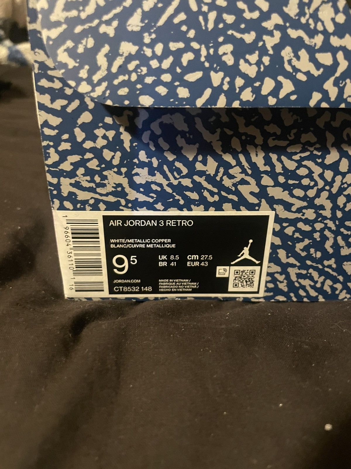 Jordan Brand Air jordan 3 “washington wizards” Size US 9.5 / EU 42-43 - 7 Thumbnail