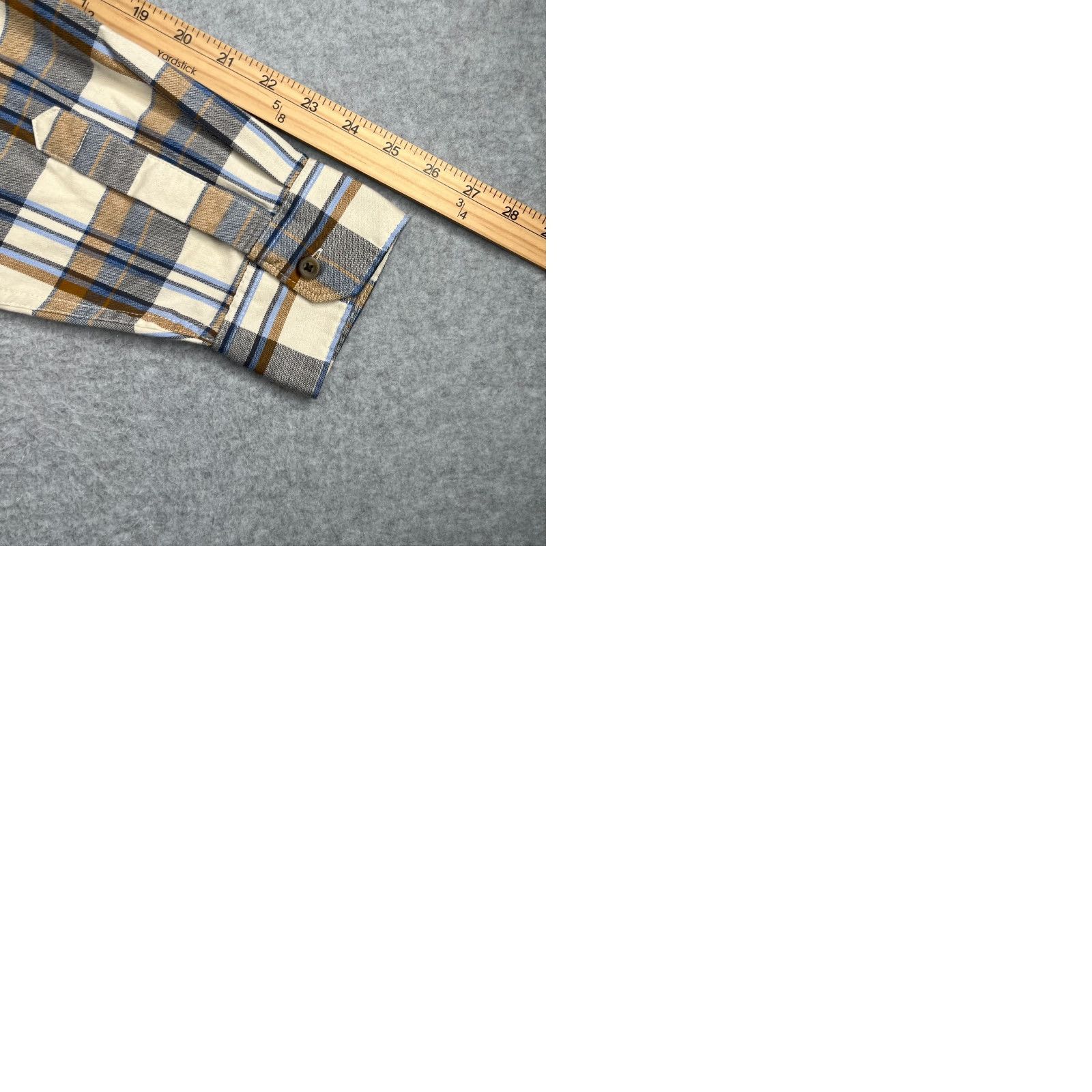 Wrangler Wrangler Shirt XL Multicolor Plaid Button-Up Long Sleeve Mens Colorful Casual Pocket Size US XL / EU 56 / 4 - 9 Thumbnail