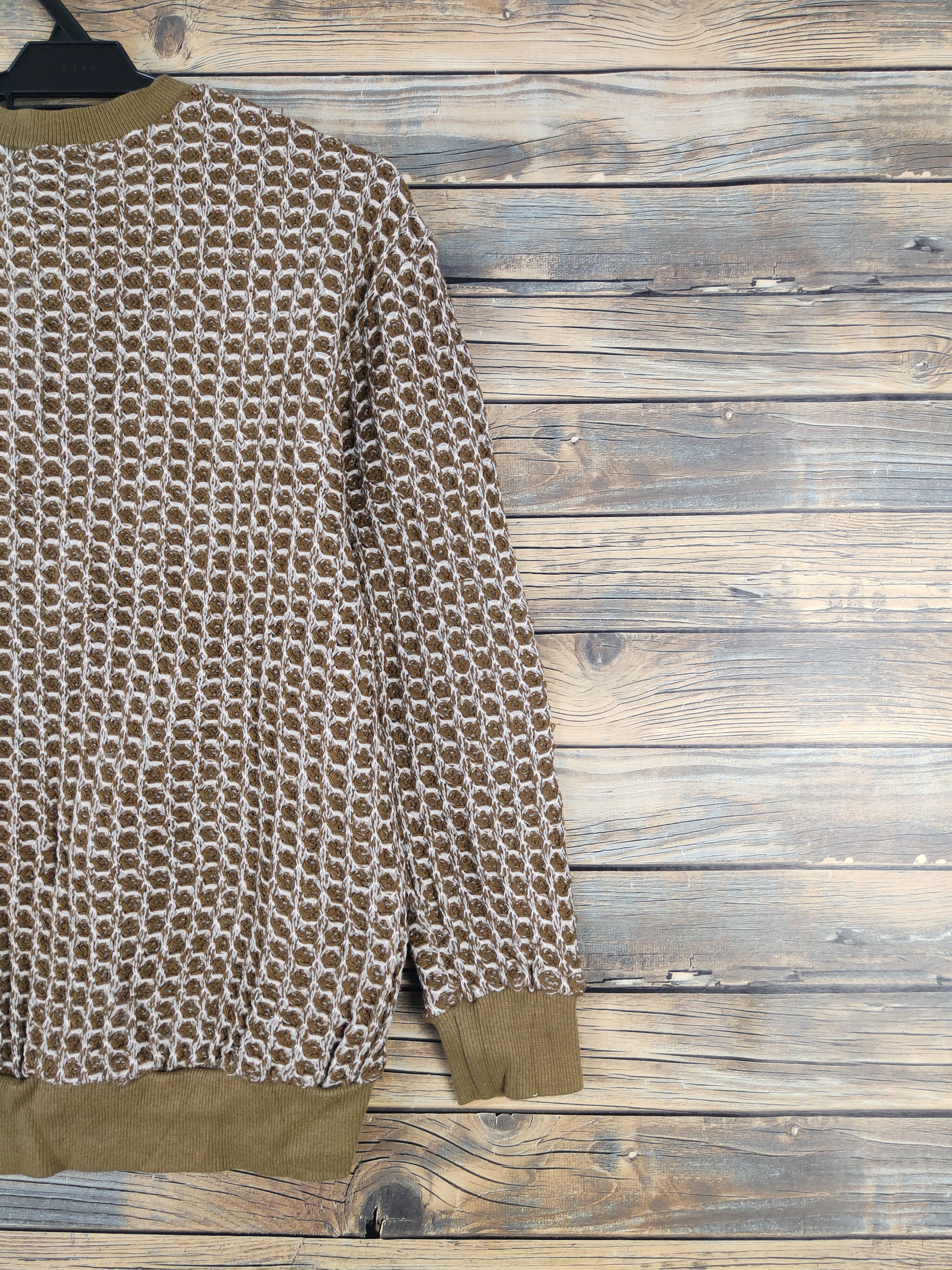 Vintage Roux di Peree Olive Knitwear Sweatshirts #W2040 Size US M / EU 48-50 / 2 - 10 Thumbnail