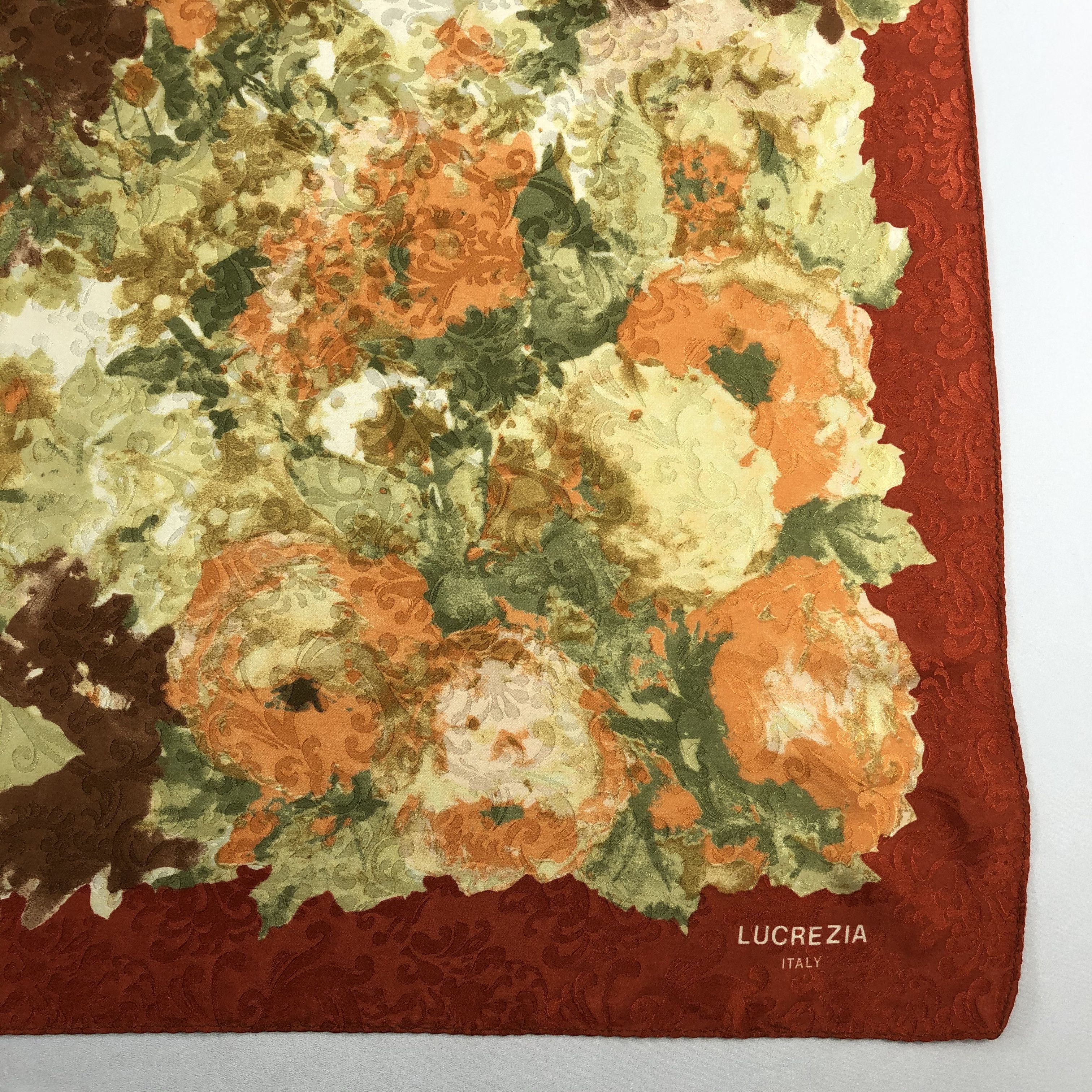 Vintage Vintage Lucrezia Silk Scarf Size ONE SIZE - 4 Thumbnail