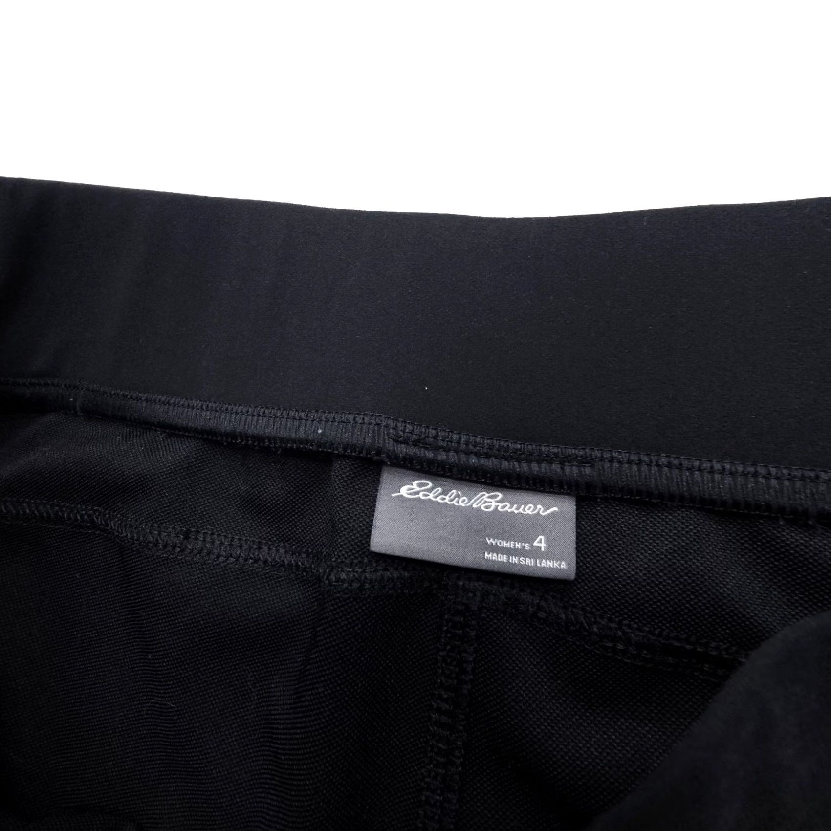 Eddie Bauer Eddie Bauer Womens Pants Black Size 4 Stretch Ankle Pull On Pockets Travel Size 27" / US 4 / IT 40 - 2 Thumbnail