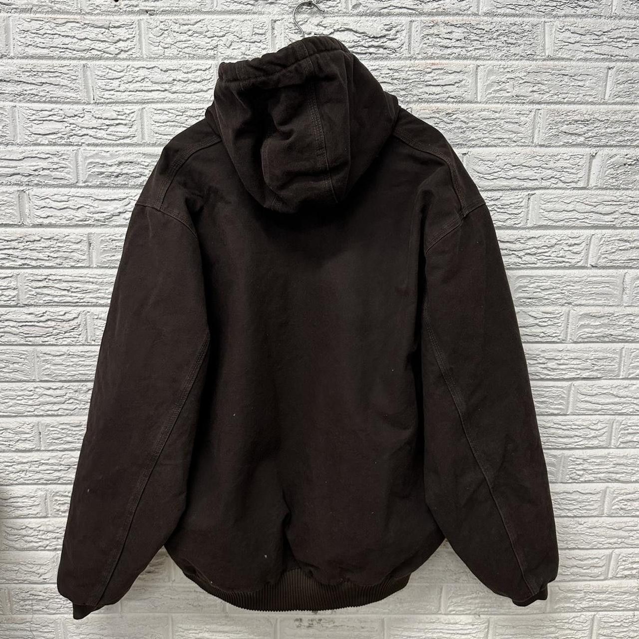 Carhartt Vintage Carhartt Insulated Hooded Canvas Jacket Brown XXL Size US XXL / EU 58 / 5 - 2 Thumbnail