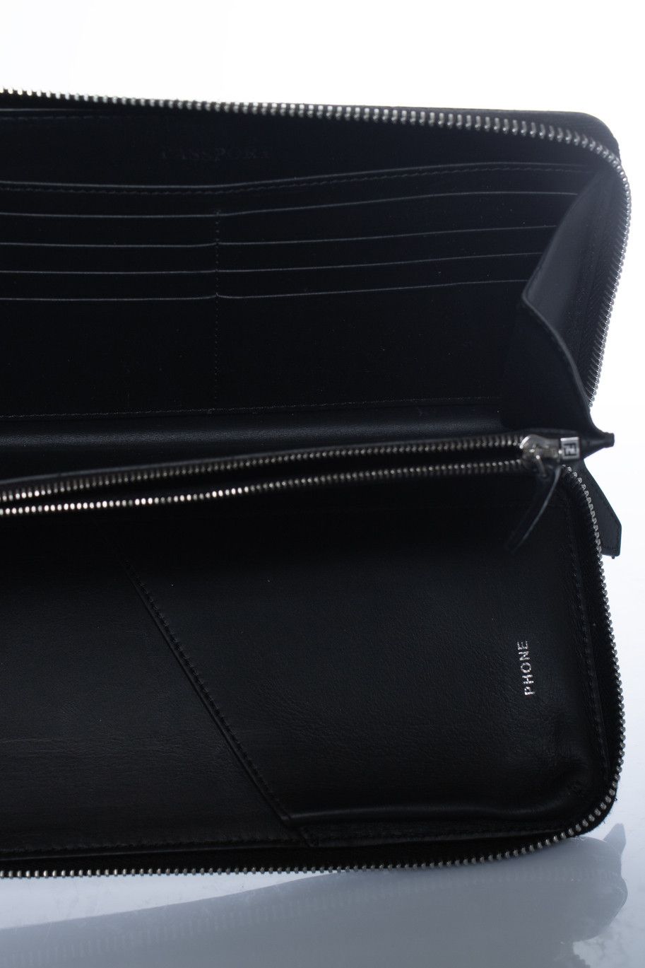 Fendi Fendi, FF print leather continental zip clutch Size ONE SIZE - 7 Thumbnail