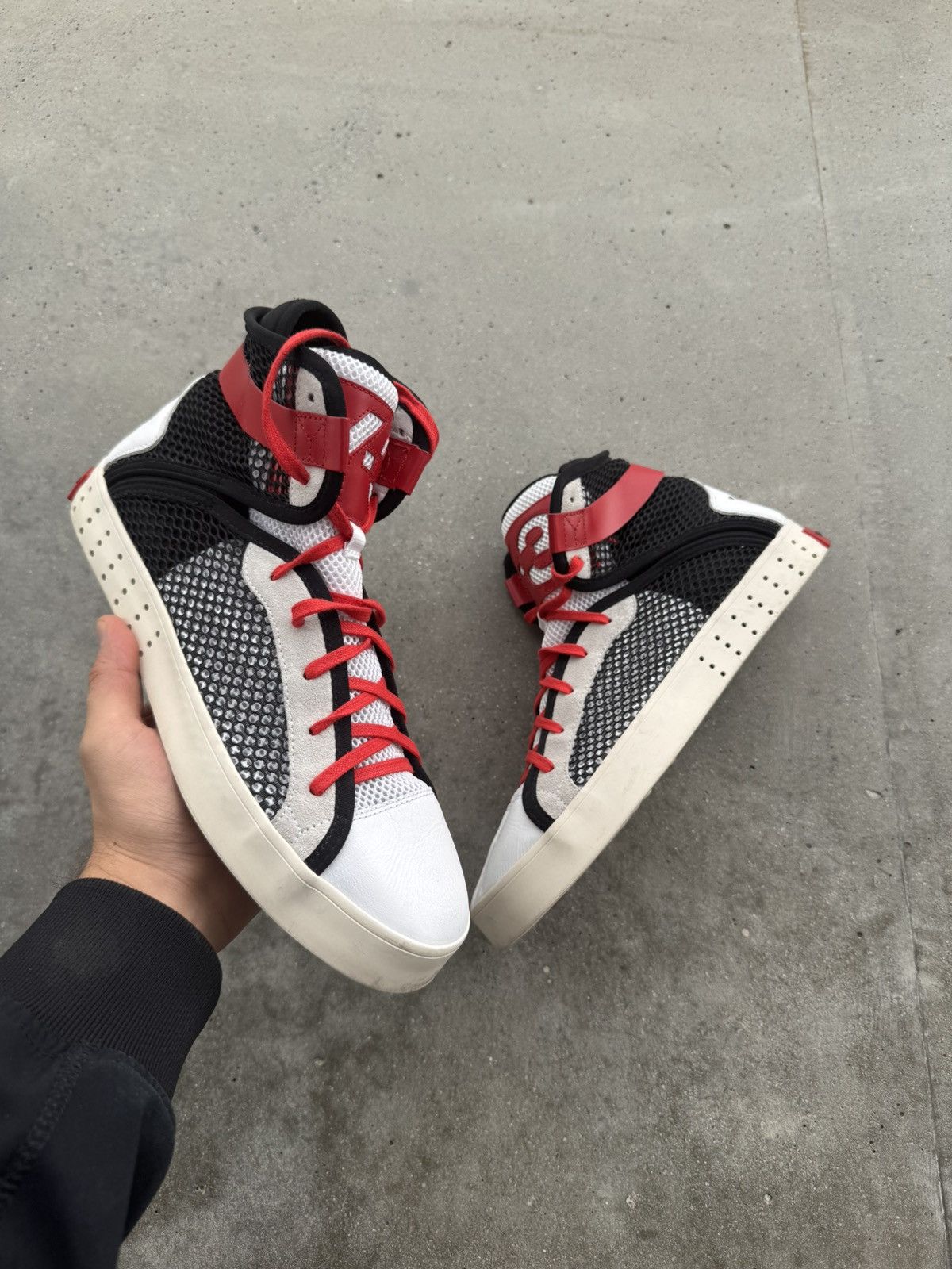 Y-3 Yohji Yamamoto Adidas Hi-Top Streetwear Sneakers nomad