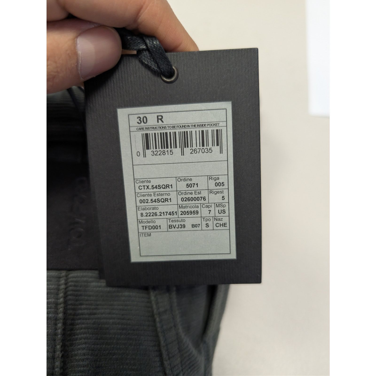 Tom Ford o1rshd1 Slim Fit Denim Jeans in Slate Green Size US 30 / EU 46 - 22 Thumbnail