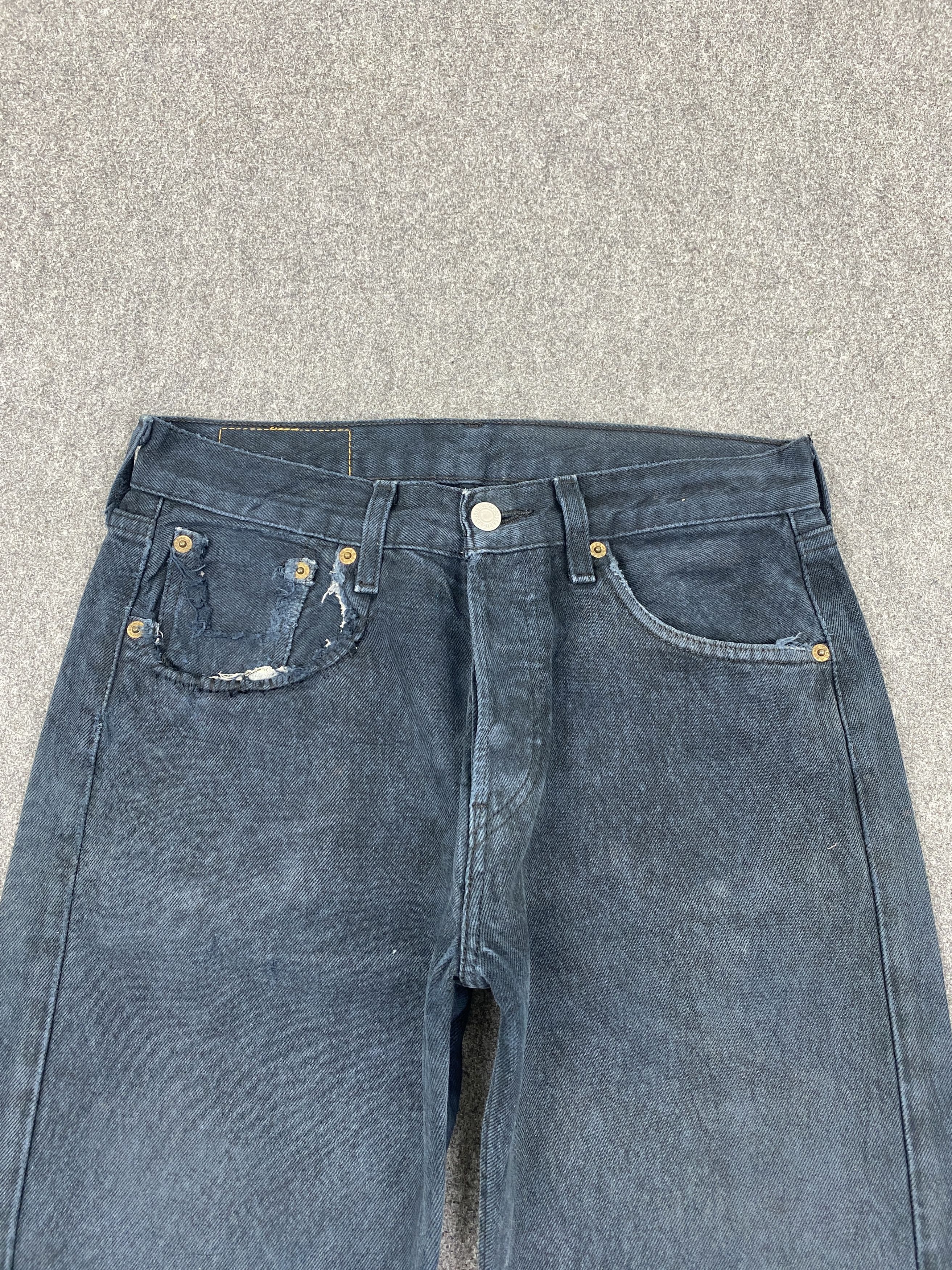 Levi's Vintage Levis 501 Faded Jeans DP2711 Size US 29 - 2 Thumbnail