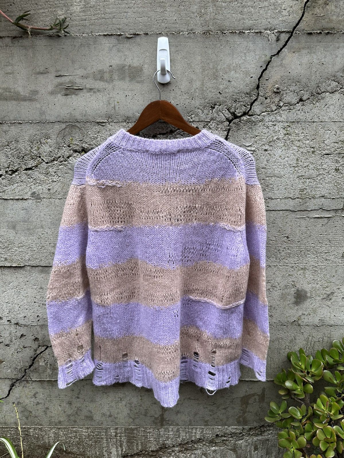 Acne Studios RARE GRAIL Acne Studios Italian Kurt cobain distressed knit Size US M / EU 48-50 / 2 - 3 Thumbnail