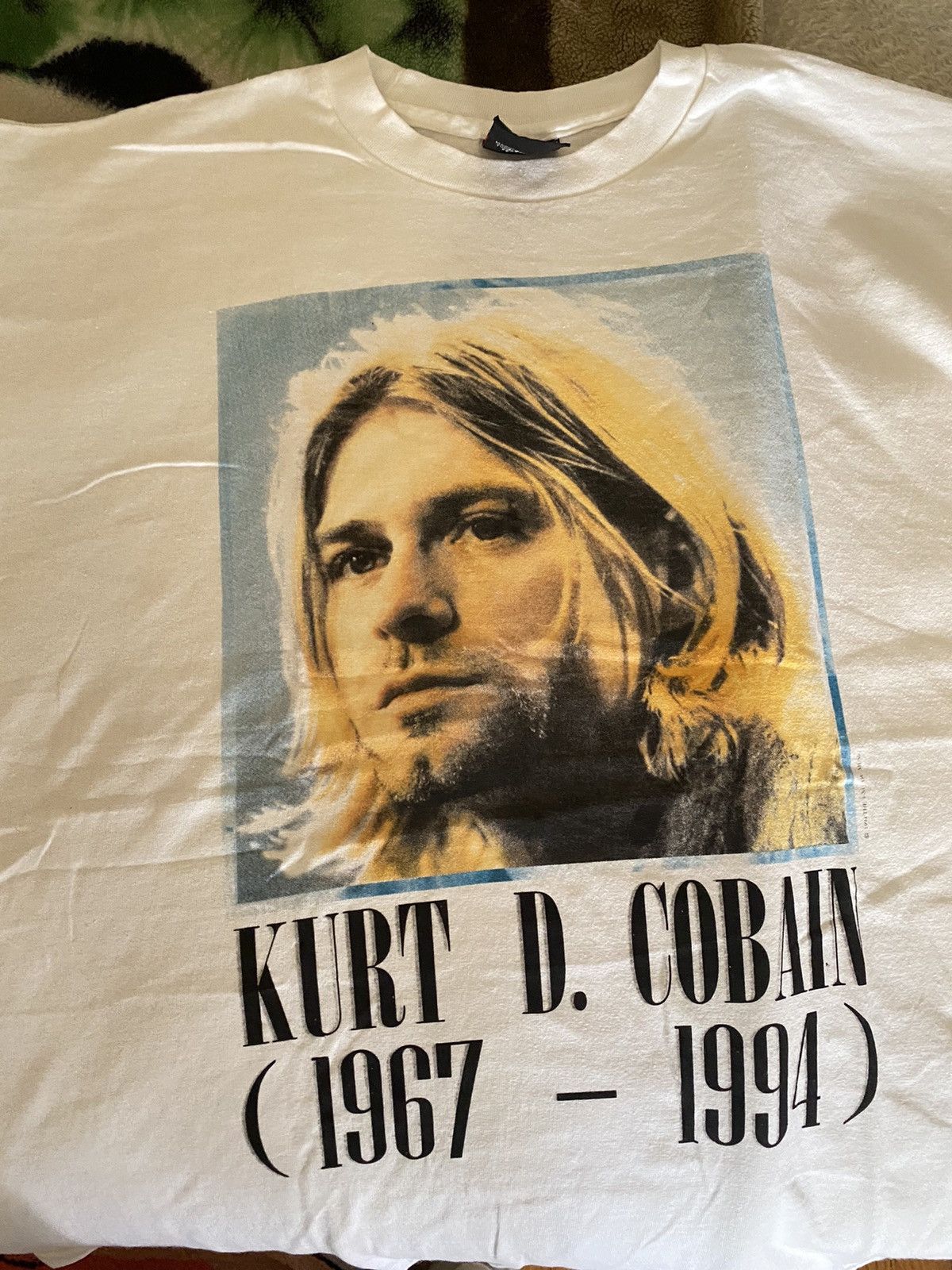 Nirvana Kurt Cobain Memorial Tee | Grailed