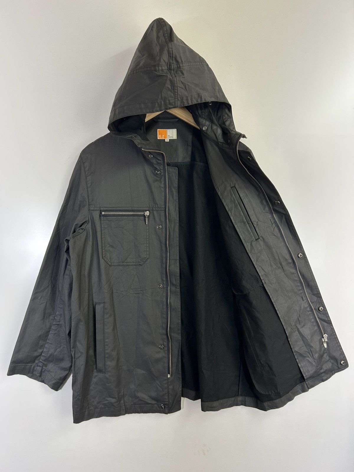 Z Zegna 🔥Zegna Hoodies Workwear Multipocket Zipper Jacket Size US M / EU 48-50 / 2 - 9 Thumbnail
