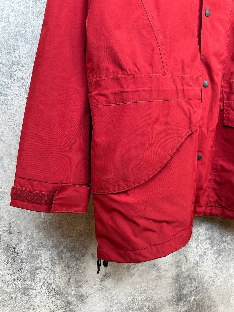 Berghaus Berghaus Gore-Tex Hooded Outdoor Jacket Red Waterproof Size XL / US 12-14 / IT 48-50 - 6 Thumbnail
