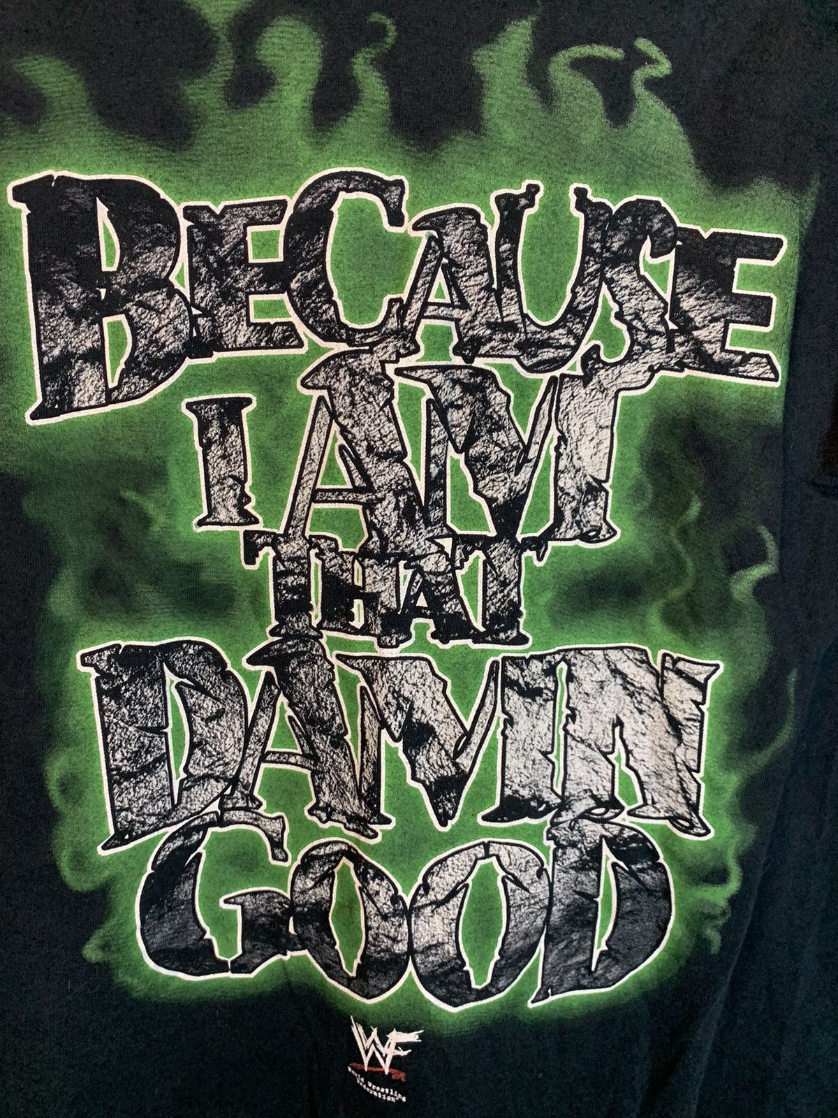 Vintage × WWE × WWF RARE Vintage 90’s Triple H WWF I Am The Game Wrestling Shirt Size US XL / EU 56 / 4 - 4 Thumbnail