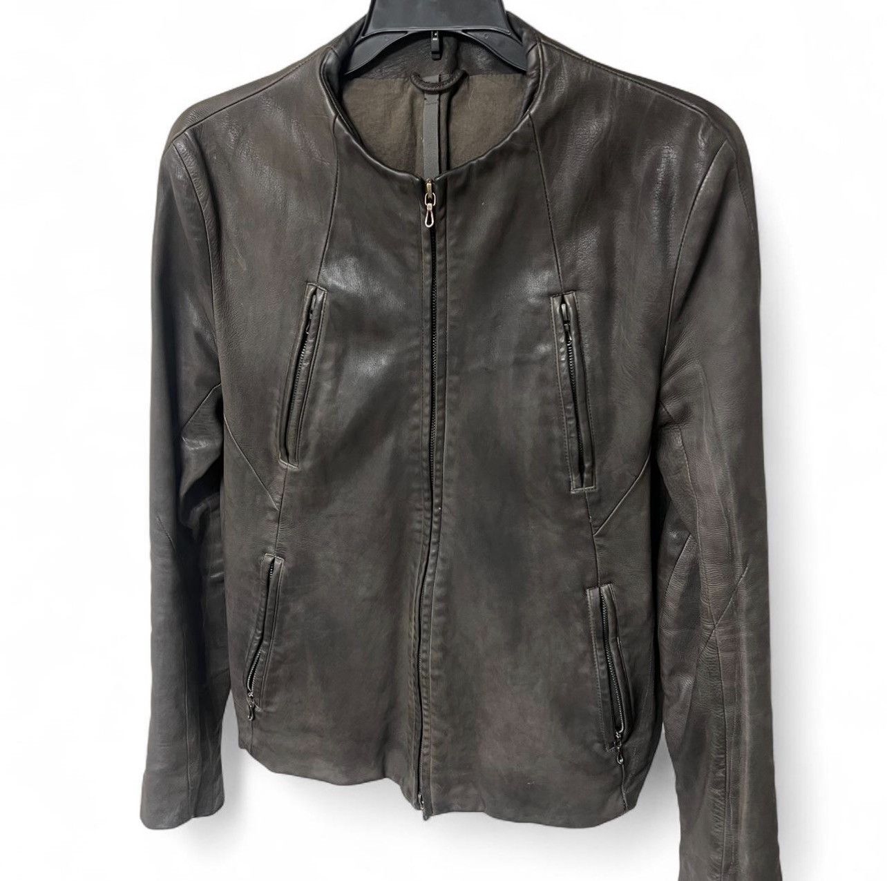 Kazuyuki Kumagai Attachment Kazuyuki Kumagai Attachment Leather Jacket Size US S / EU 44-46 / 1 - 1 Thumbnail