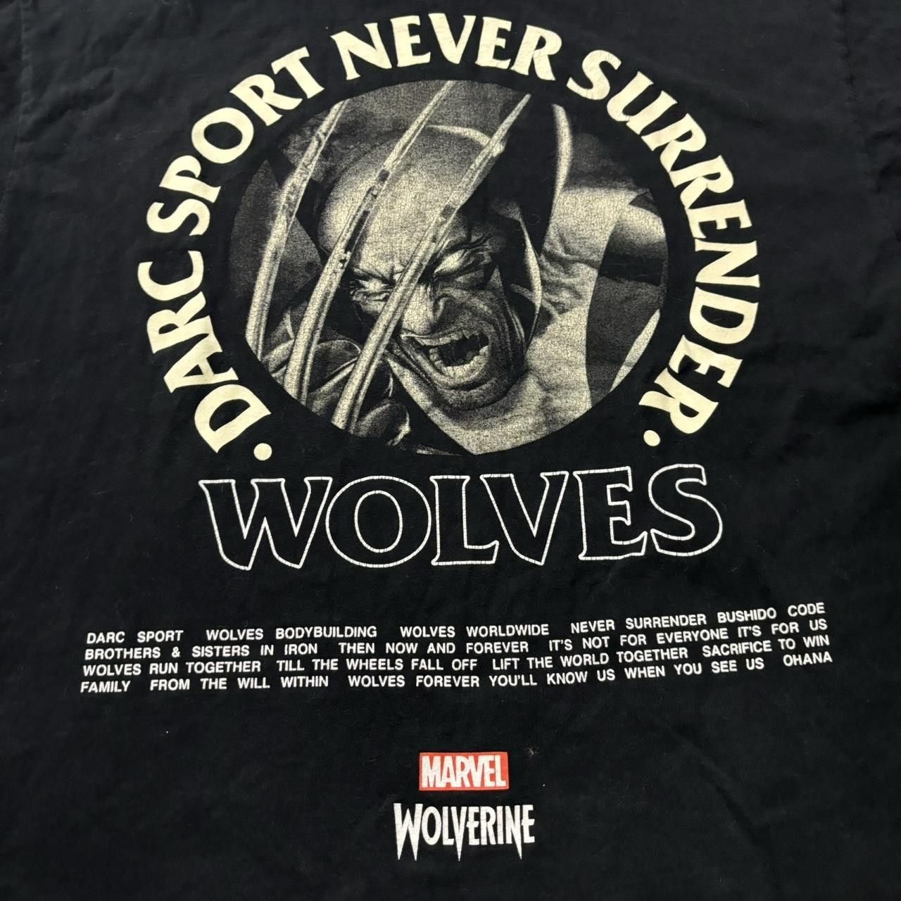 Marvel Comics × Vintage Crazy Drac Sports x Marvel Wolverine Streetwear Graphic Tee! Size US L / EU 52-54 / 3 - 5 Thumbnail