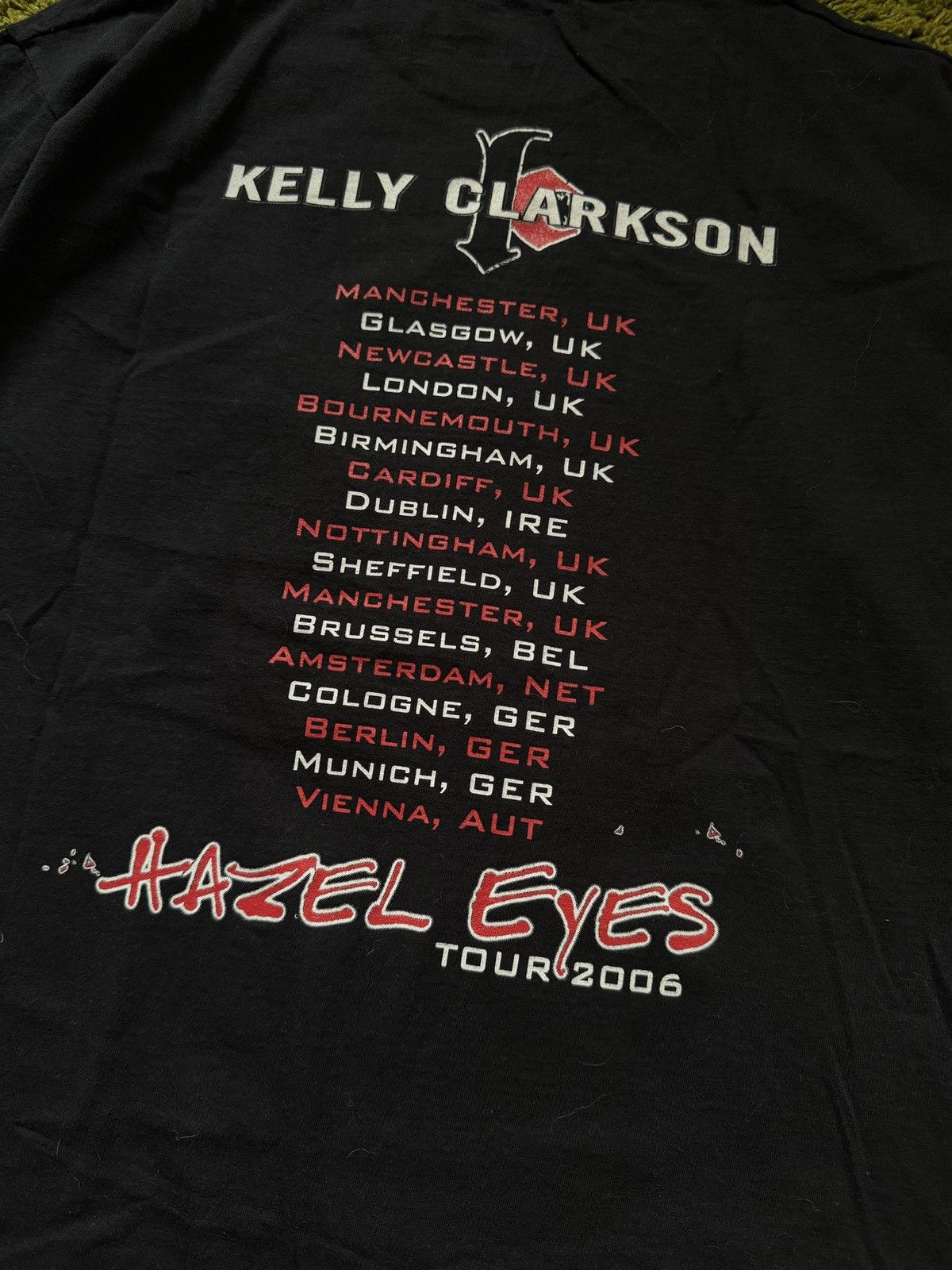 Band Tees Kelly Clarkson 2006 vintage official tour t-shirt Y2K Size US M / EU 48-50 / 2 - 7 Thumbnail