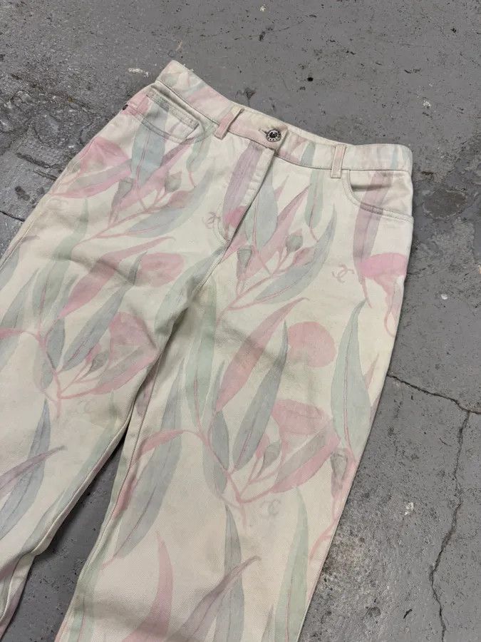 Chanel Chanel Flowers Pink Easter Pants Size 25" / US 0 / IT 36 - 5 Thumbnail