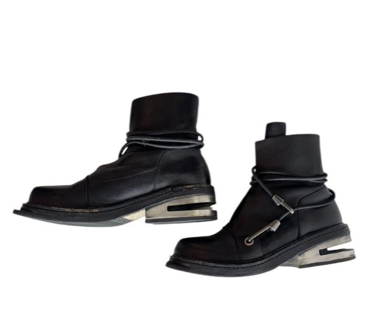 Dirk Bikkembergs Rare Dirk Bikkembergs Bungee Cord Boots Size US 10 / EU 43 - 2 Thumbnail
