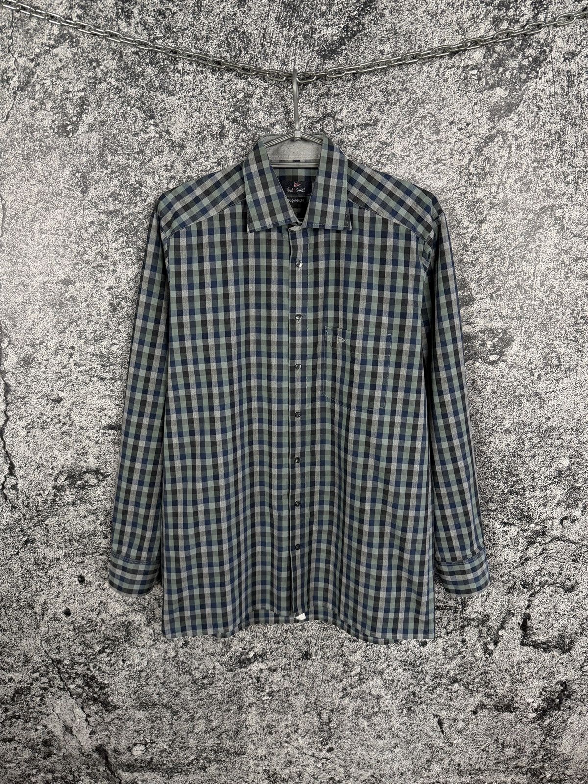 Paul Smith Paul Smith Long Sleeve Plaid Shirt Button Up Size 39/40 Size US M / EU 48-50 / 2 - 1 Thumbnail