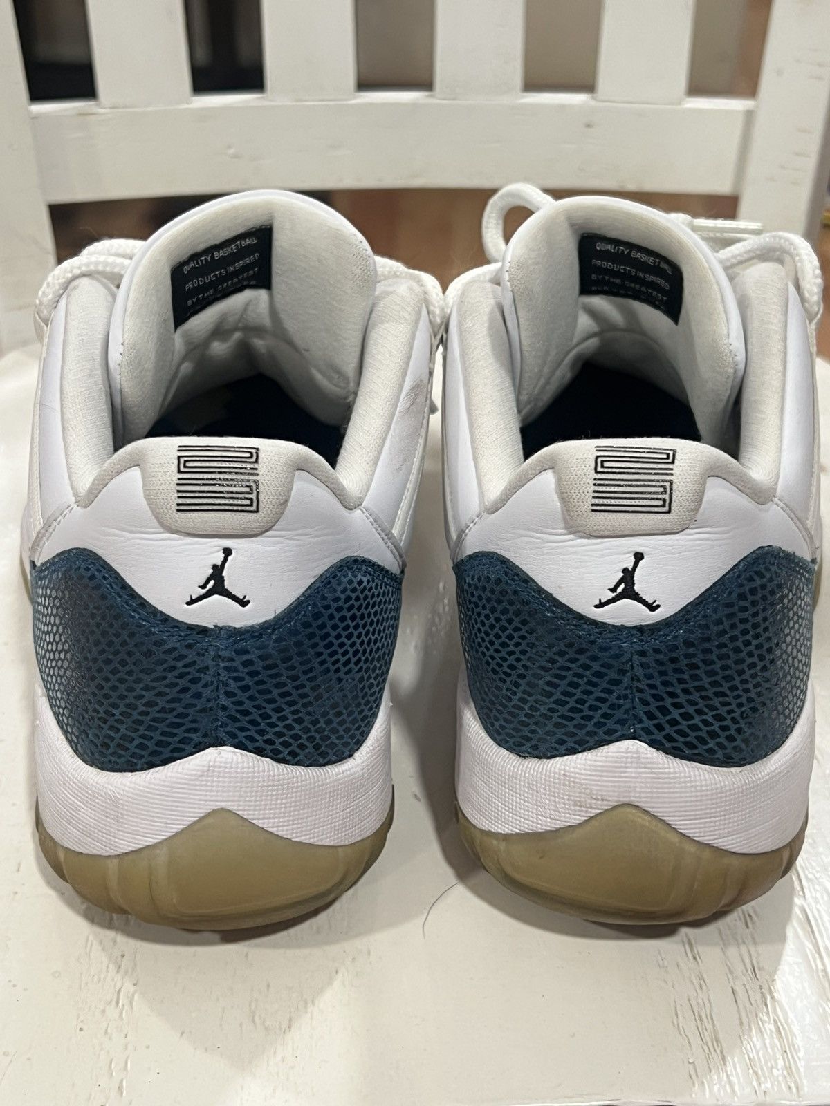 Jordan Brand Jordan 11 Retro Low “Snake Navy” Size US 13 / EU 46 - 3 Thumbnail