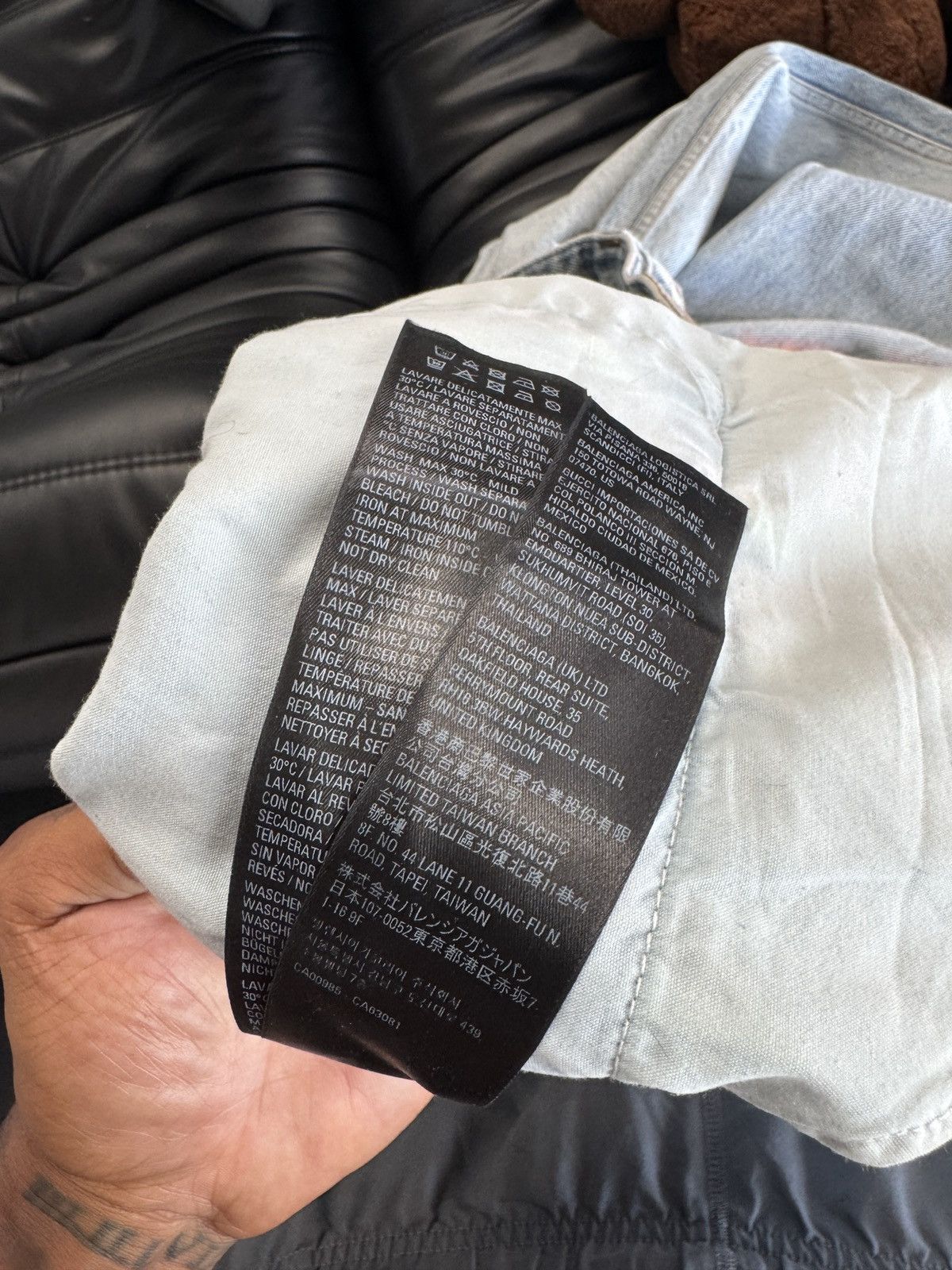 Balenciaga Balenciaga Denim Size US 34 / EU 50 - 11 Thumbnail