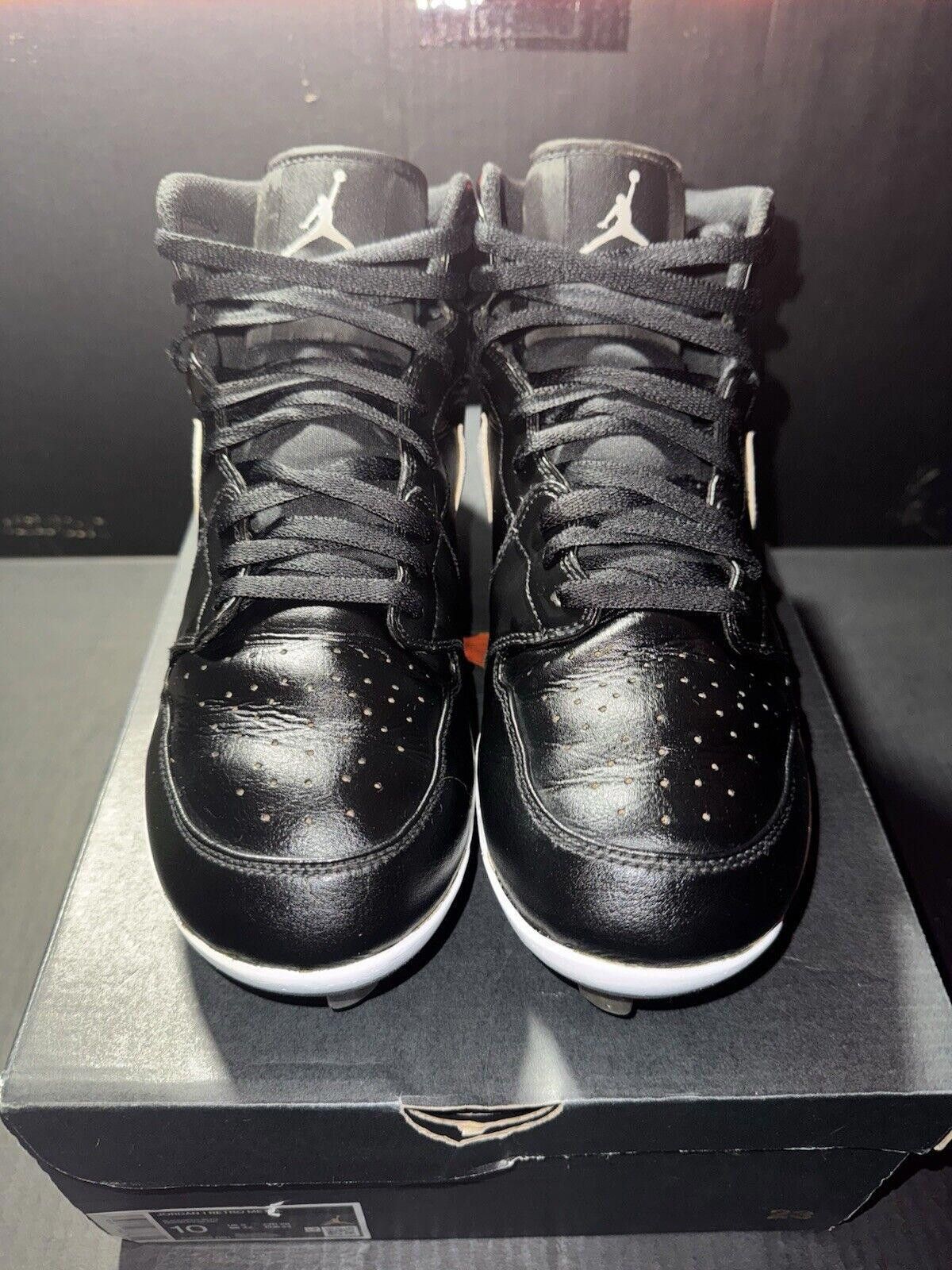 Jordan Brand Nike Air Jordan 1 Retro Metal 'Black White AV5355-001 Sz 10 Size US 10 / EU 43 - 3 Thumbnail