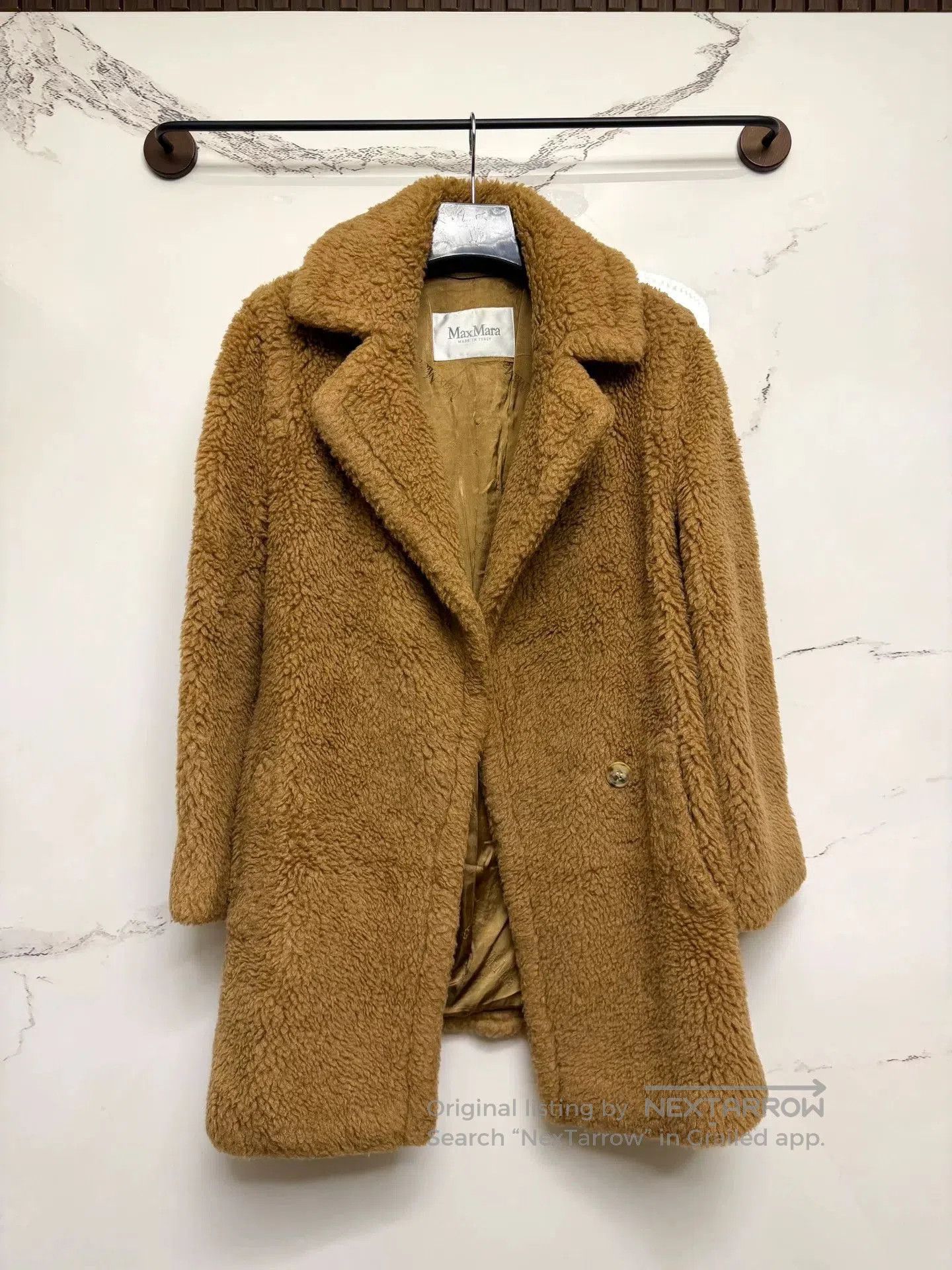 Max Mara maxmara brown teddy coat for women. Size XXS / US 00 / IT 34 - 1 Thumbnail