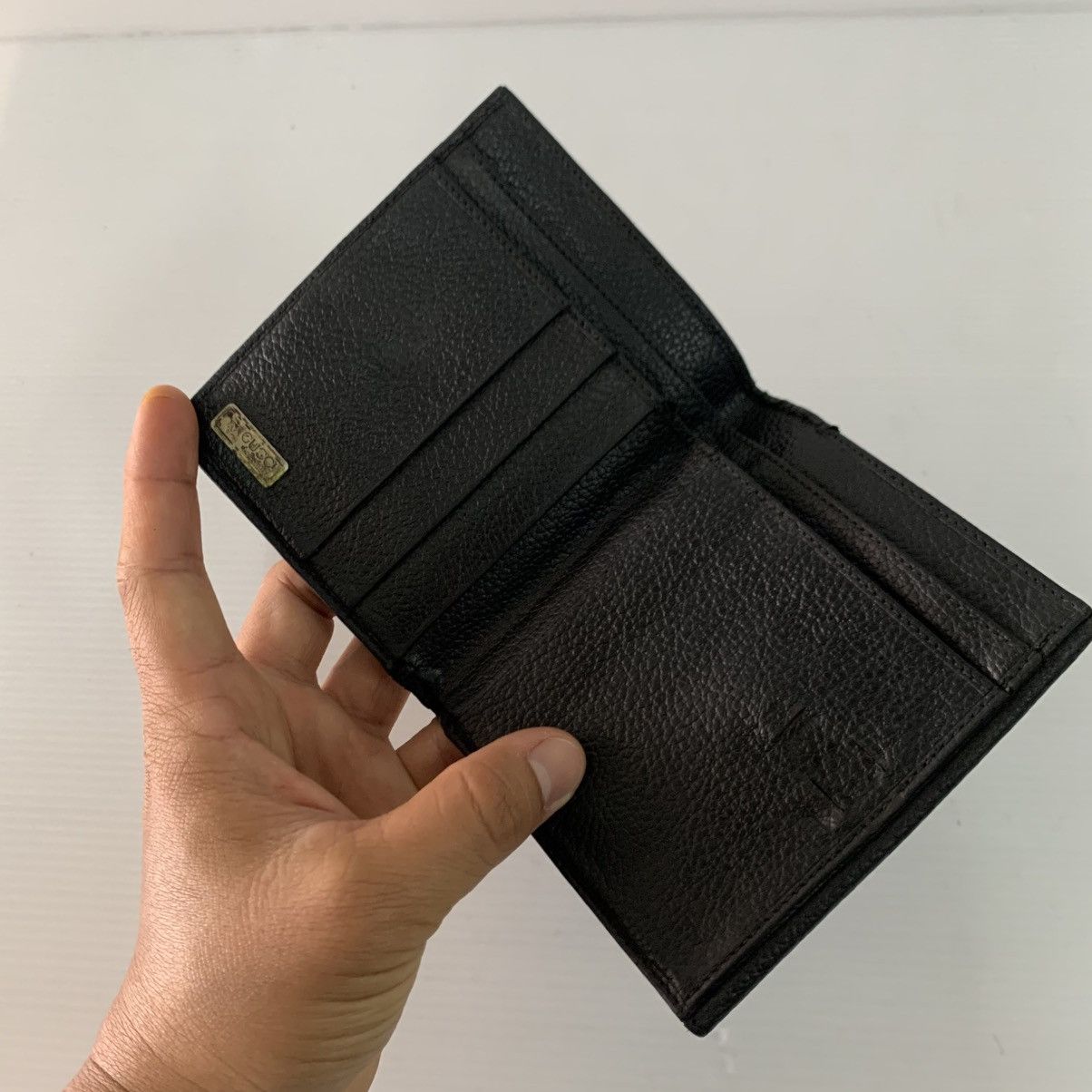 Gucci Gucci Leather Black Wallet Size ONE SIZE - 10 Thumbnail