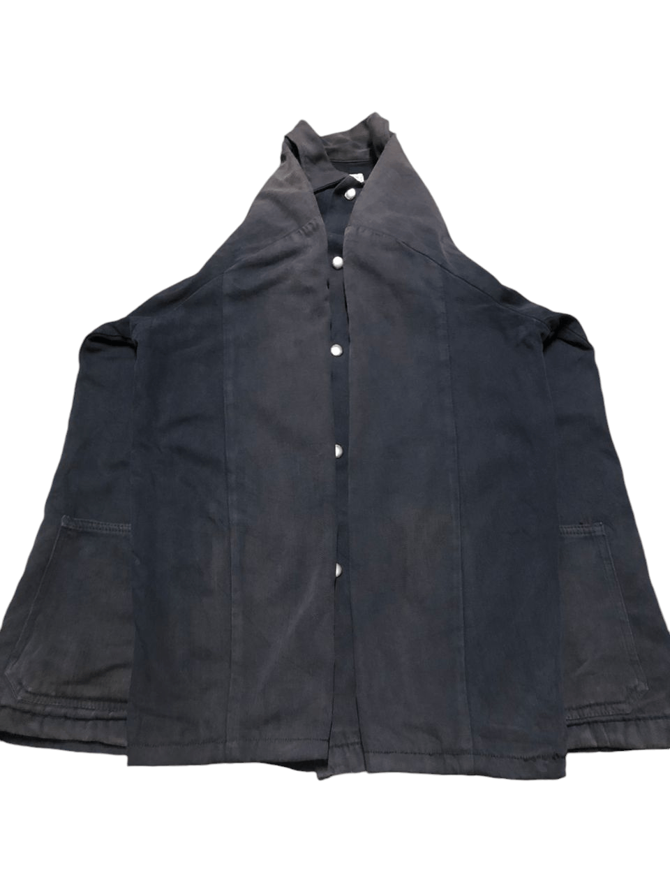 Blue Blue Japan Vintage H.R.M.MFG.CO Workwear / Chore Jacket Sunfaded Faded Size US M / EU 48-50 / 2 - 8 Thumbnail