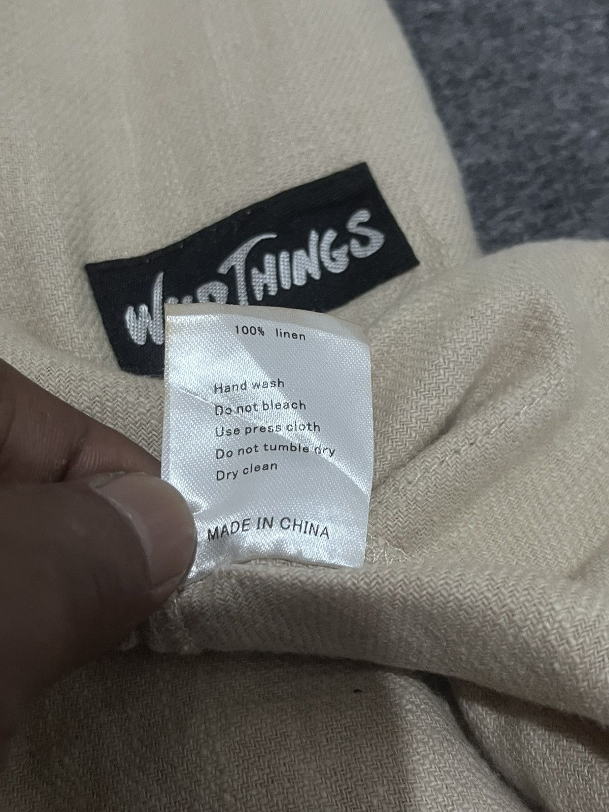 Seditionaries Wild Things Japan x k3 & co. Heavy Linen Big Pocket Smock Size US XXL / EU 58 / 5 - 17 Thumbnail