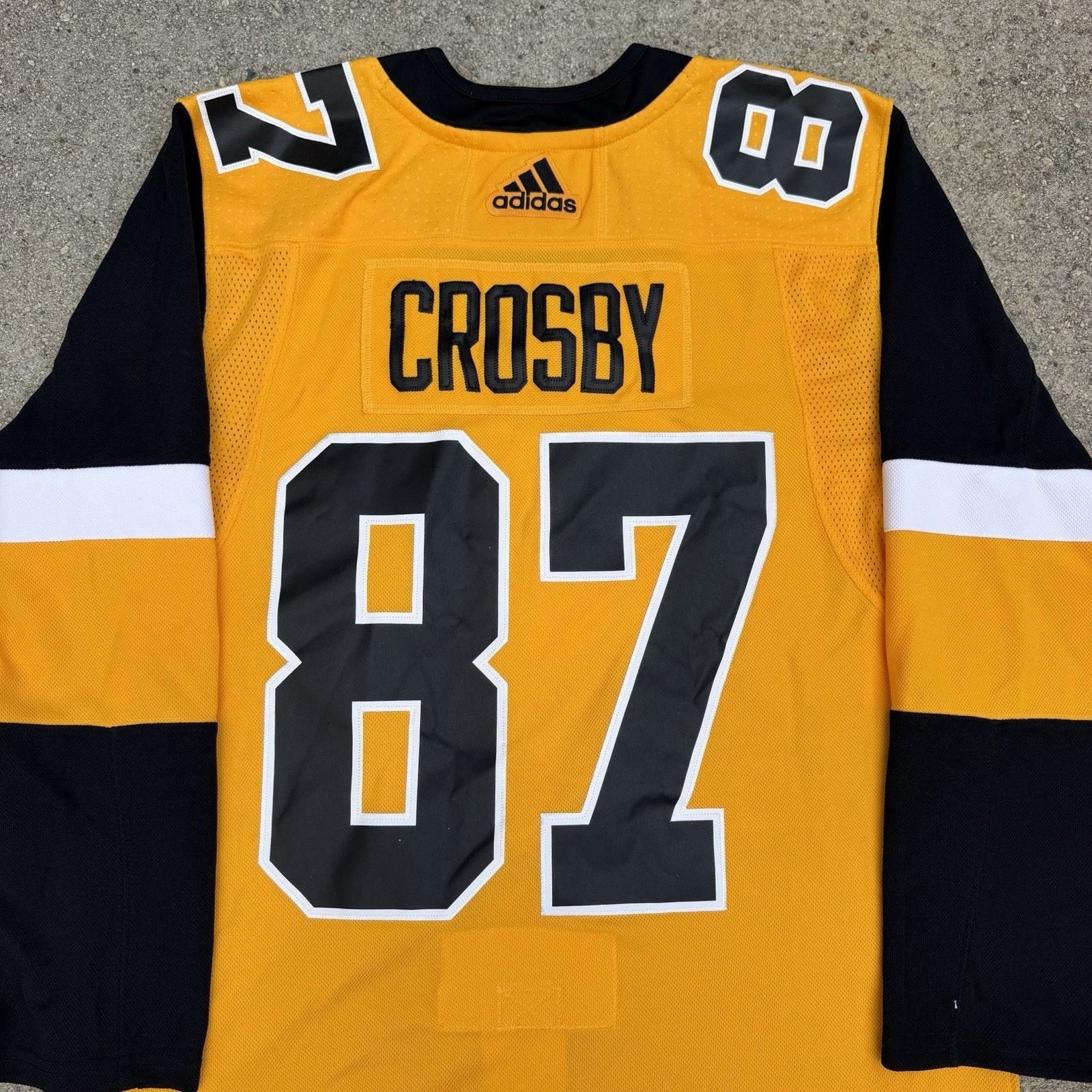 Adidas × NHL NWT Adidas Pittsburgh Penguins Sidney Crosby Jersey Sz 46 Size US L / EU 52-54 / 3 - 2 Thumbnail