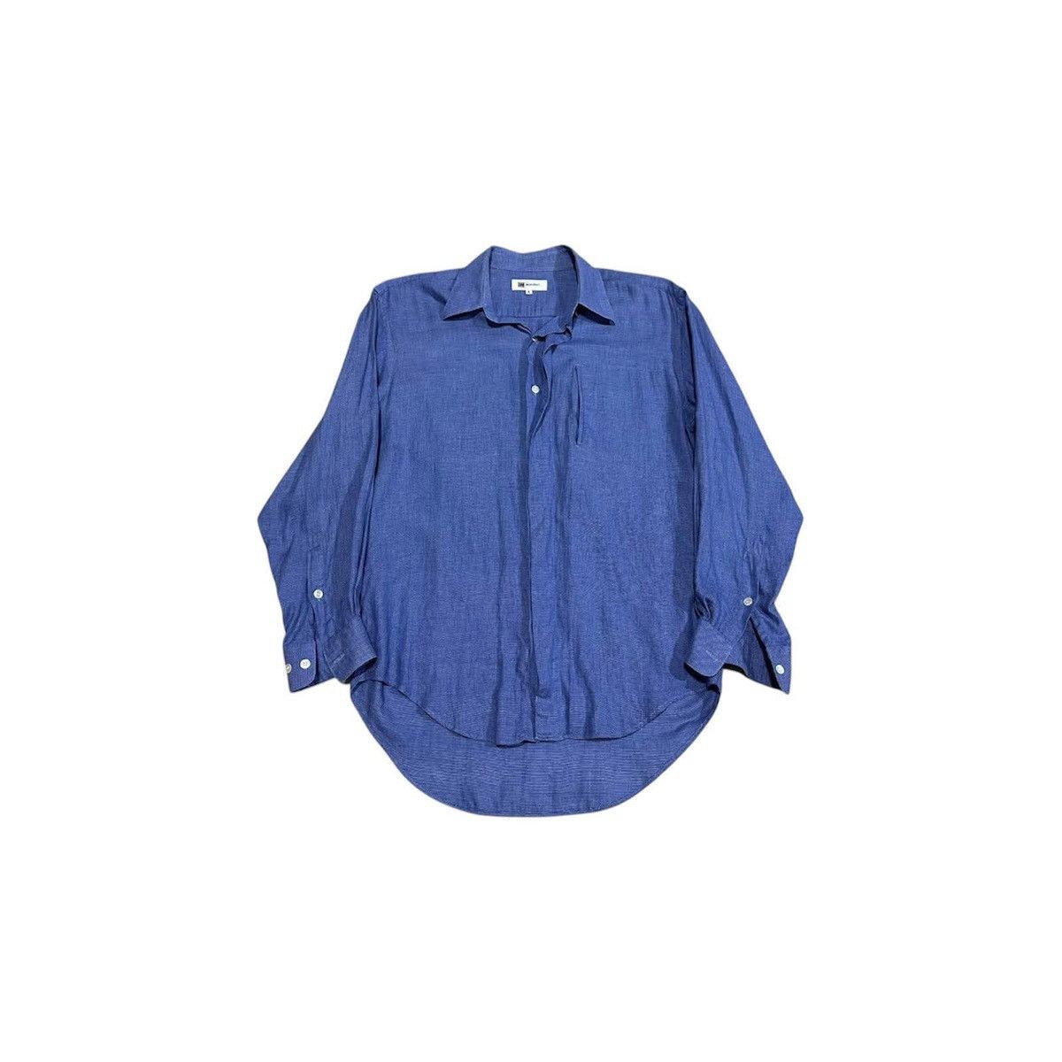 Issey Miyake × Japanese Brand × Vintage 🔥Vintage IM Issey Miyake Shirt Hidden Buttons Long Sleeve Size US L / EU 52-54 / 3 - 3 Thumbnail