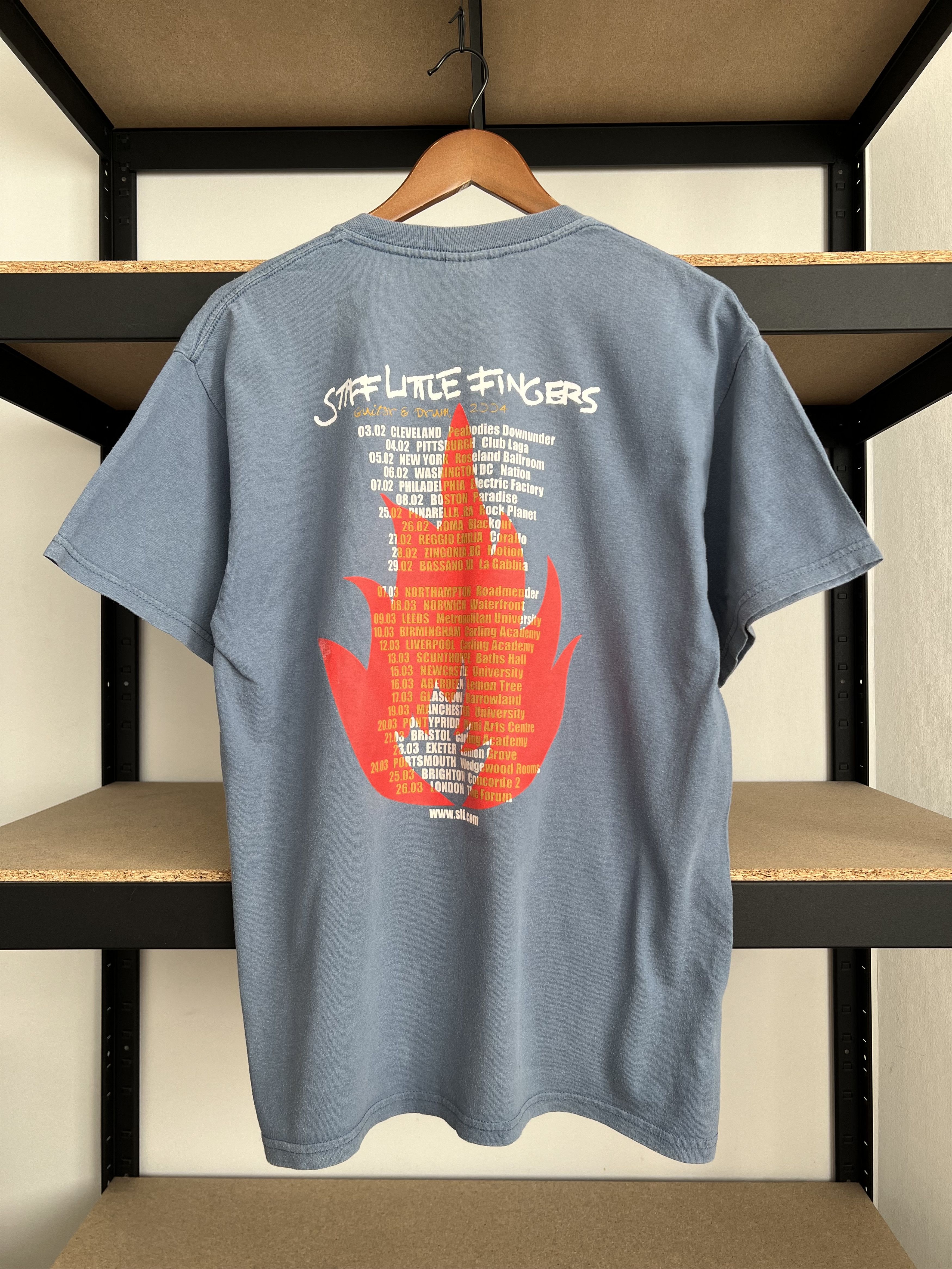 Band Tees Vintage 2004 Stiff Little Fingers Punk Rock Band T-shirt Size US L / EU 52-54 / 3 - 2 Thumbnail