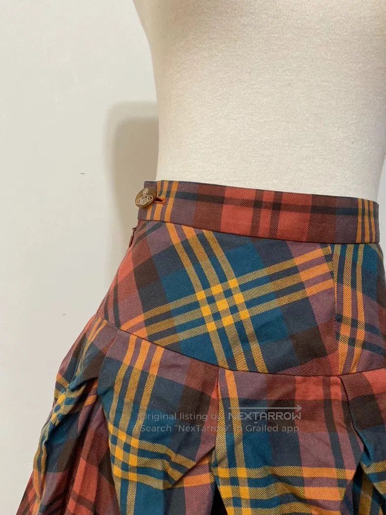 Vivienne Westwood Vivienne Westwood Plaid Irregular Skirt . Size 26" / US 2 / IT 38 - 3 Thumbnail