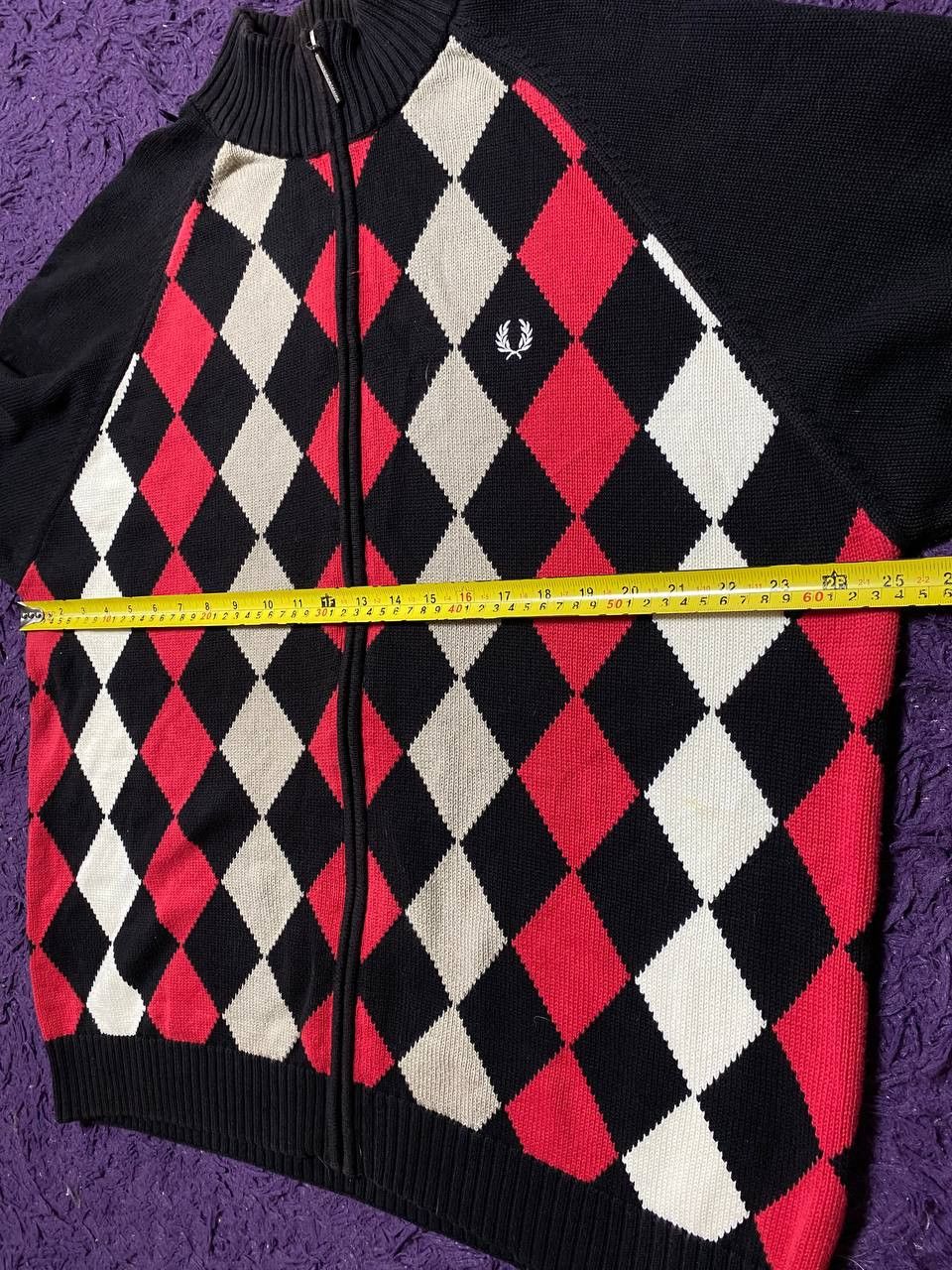 Fred Perry Fred Perry Zip Up Cardigan Size US XL / EU 56 / 4 - 9 Thumbnail